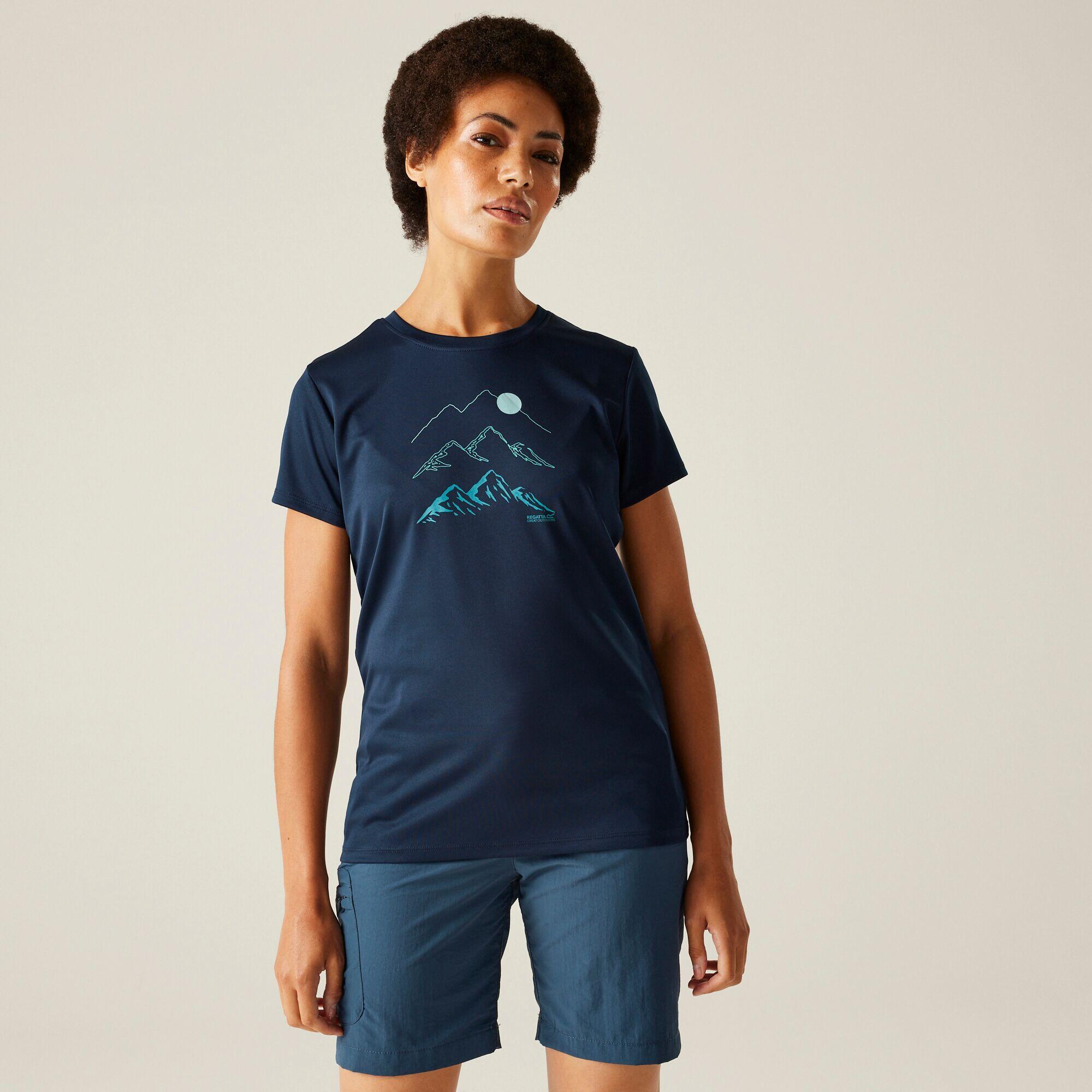 Koszulka turystyczna damska Fingal IX