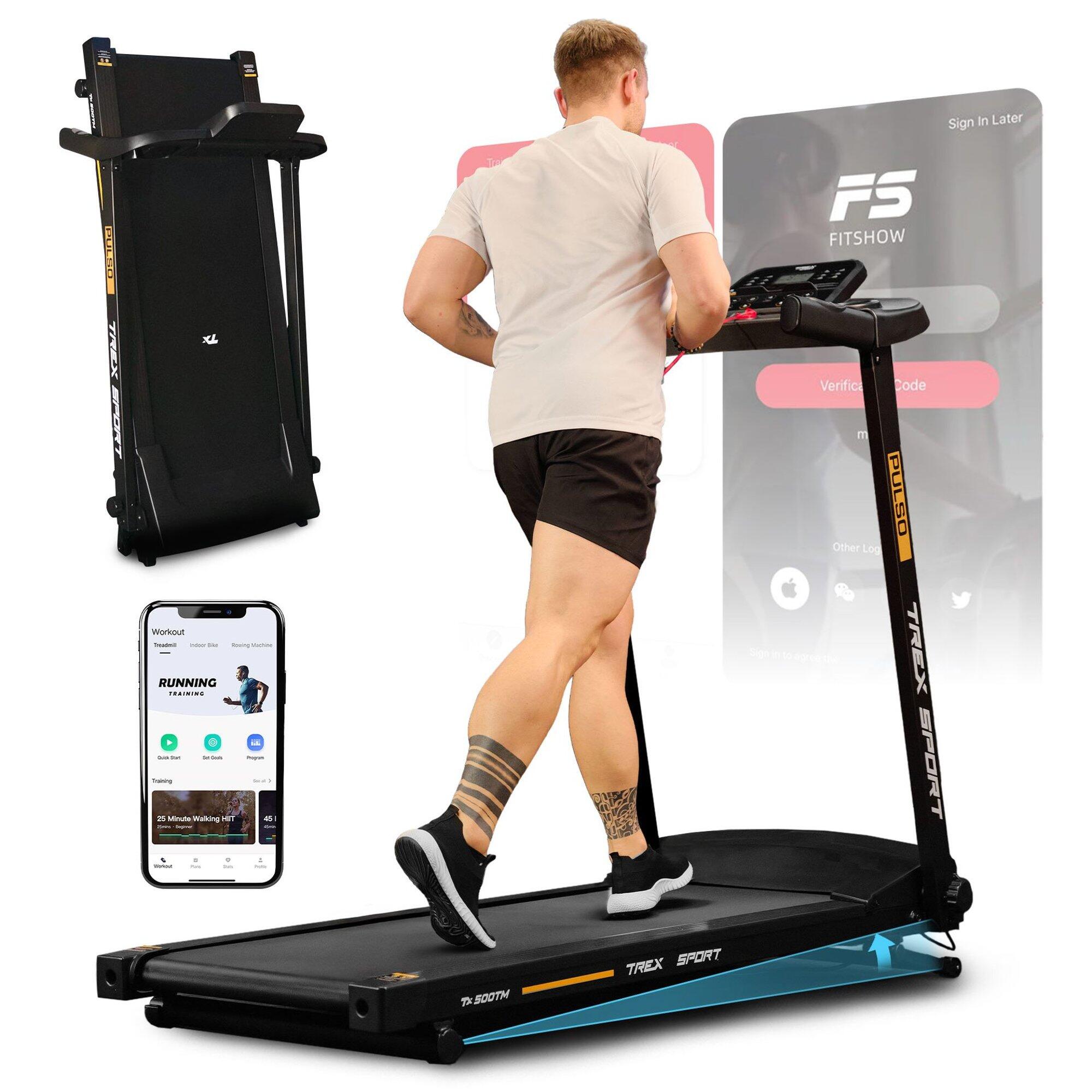 Bieżnia elektryczna składana Trex Sport PULSO TX‑500TM 12 km/h 12 programów