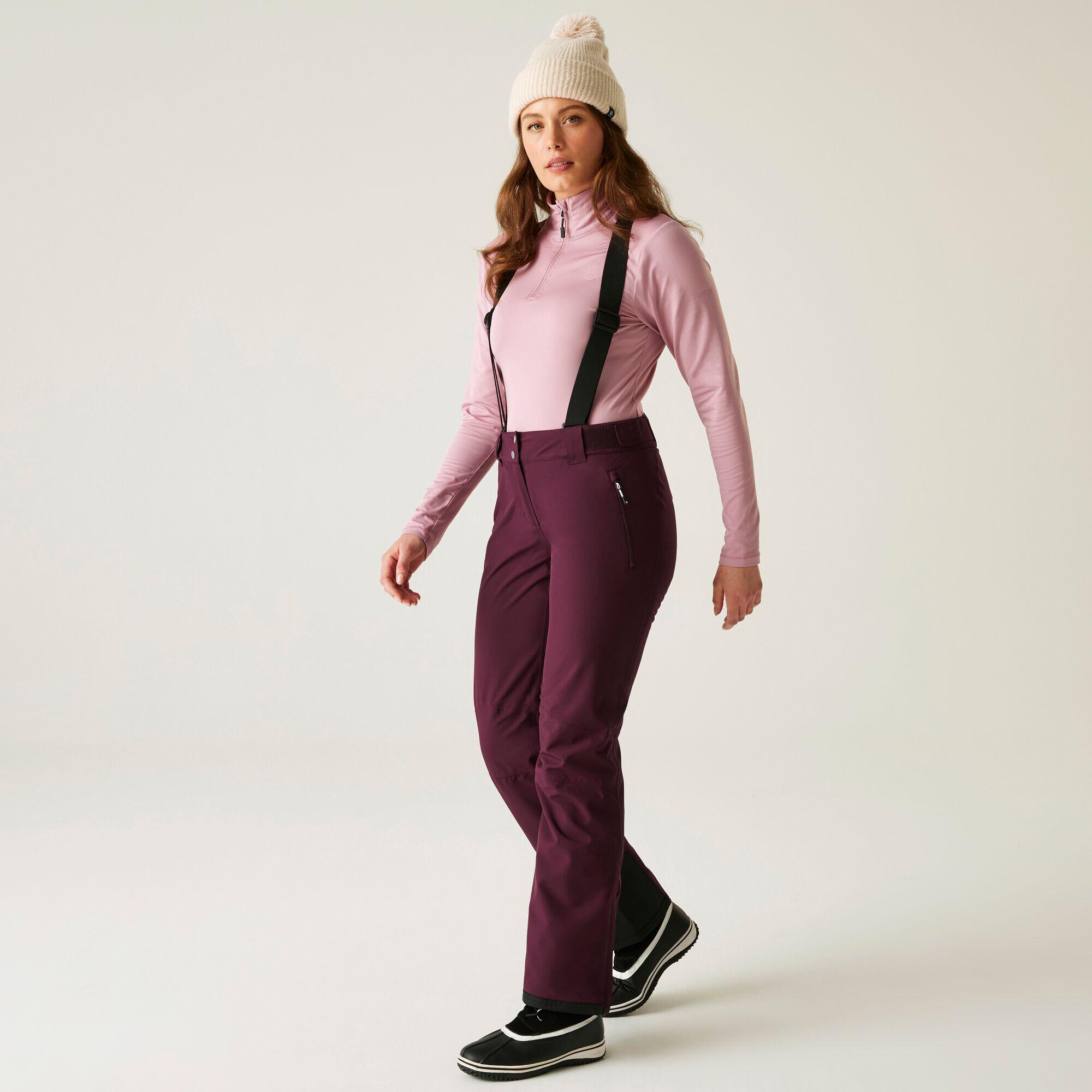 Damskie wodoodporne izolowane spodnie narciarskie Shrink