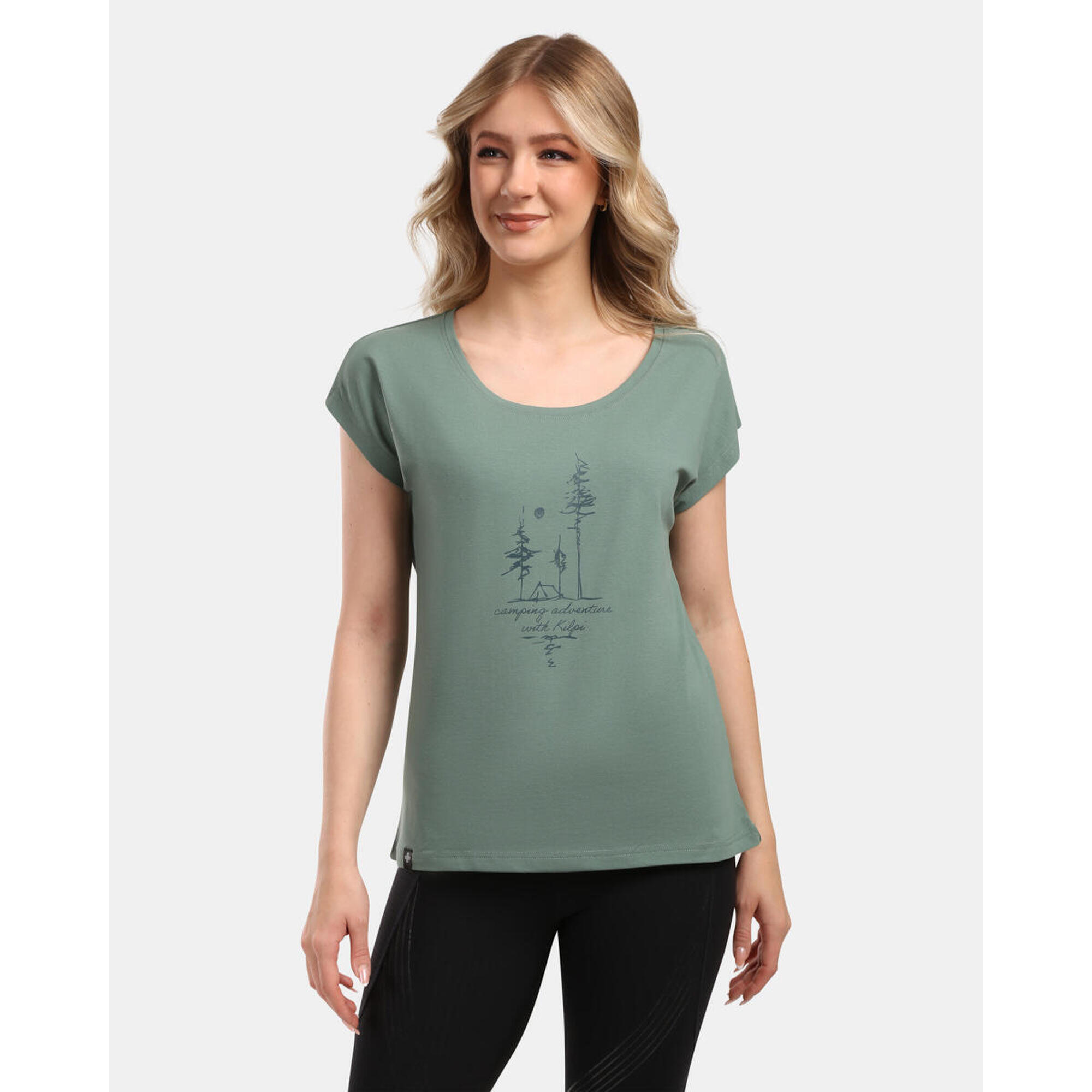 Damska koszulka bawełniana Kilpi ROANE-W