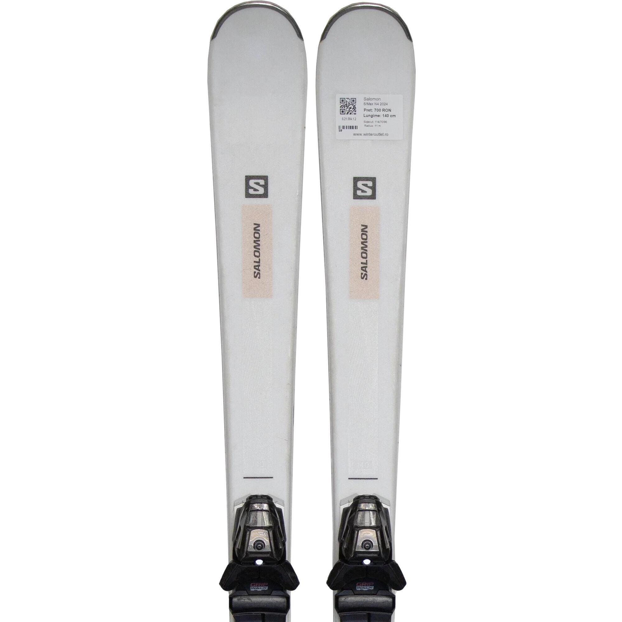 Second Life- Narty SALOMON S/Max N4 2024, 150 cm- Stan dobry