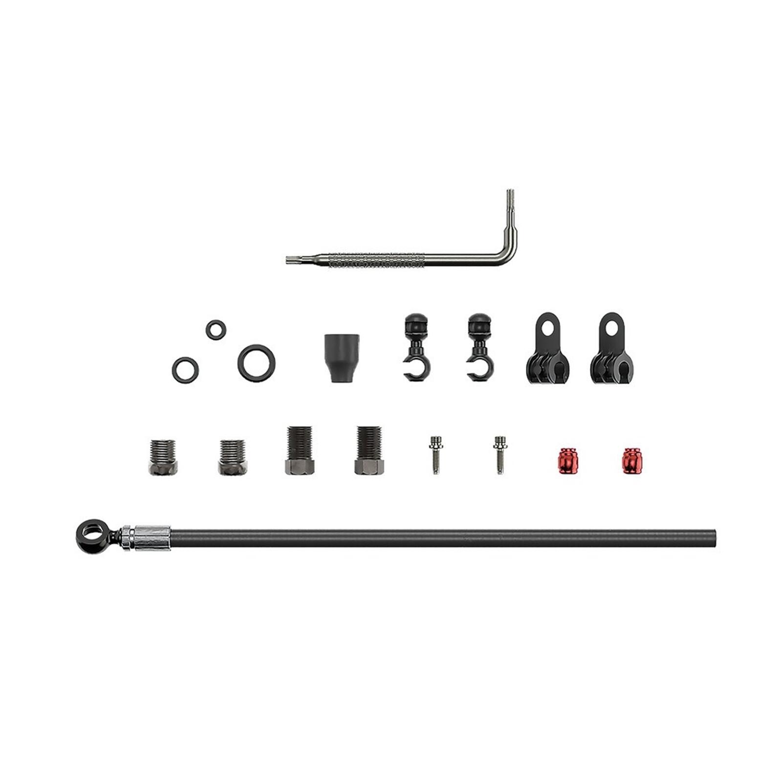 Zestaw przewodów hamulcowych SRAM 2000 mm czarny banjo