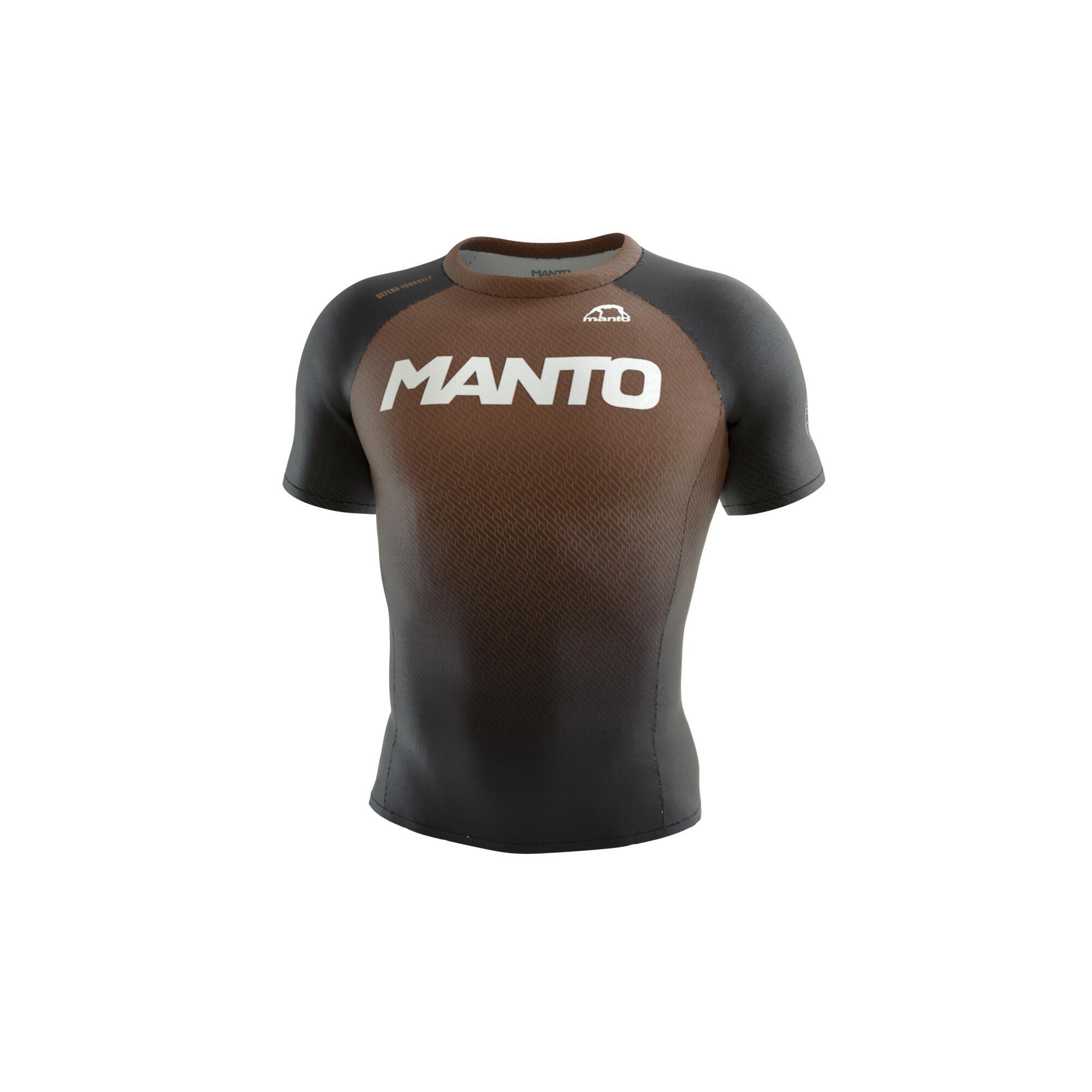 Rashguard do MMA męski Manto Rank z krótkim rękawem