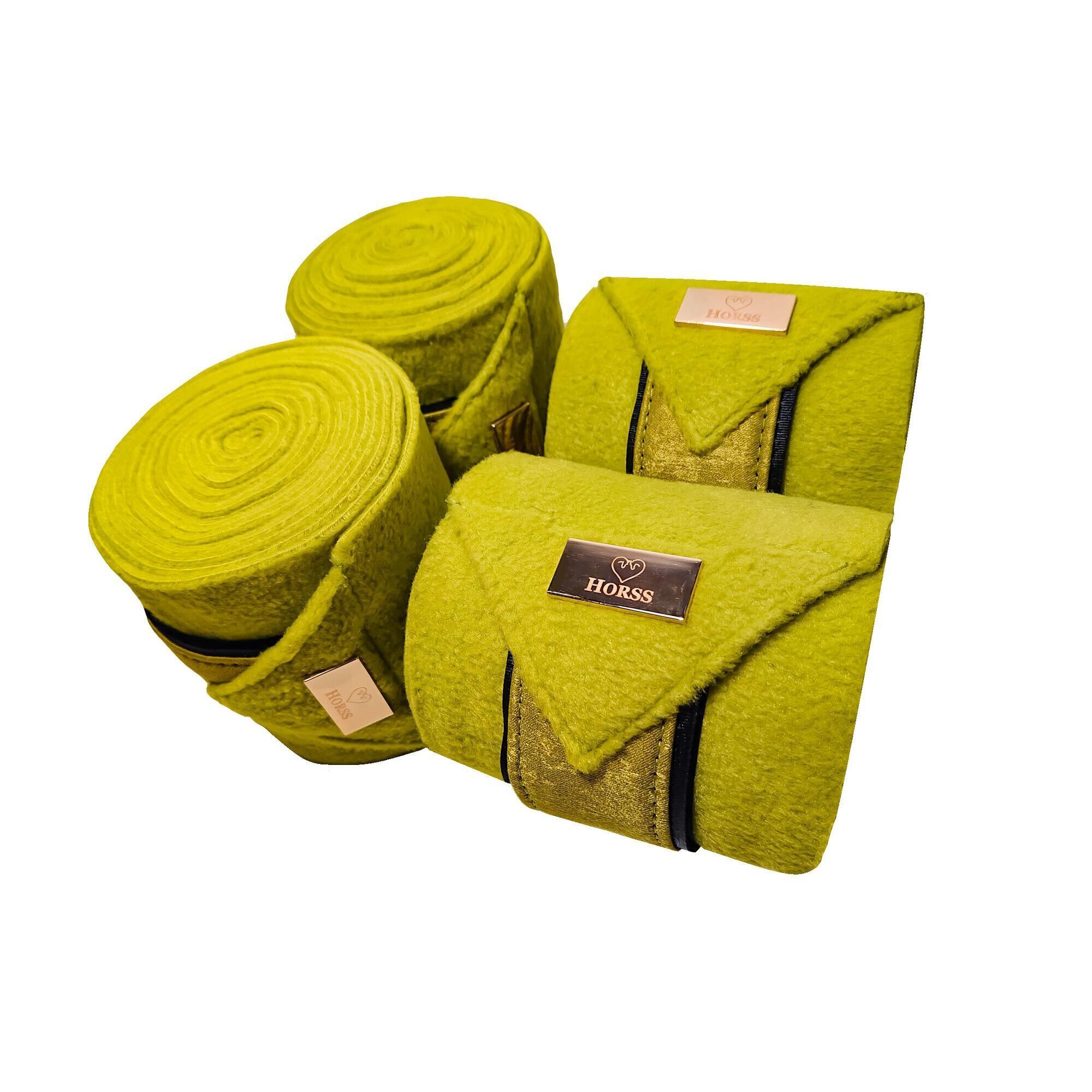 Owijki polarowe Horss Equestrian Olive