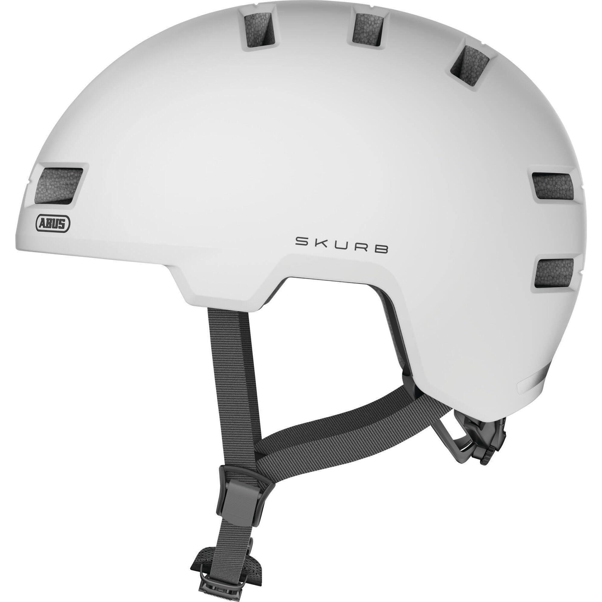 Kask Skurb Polar White S 52-56 Cm