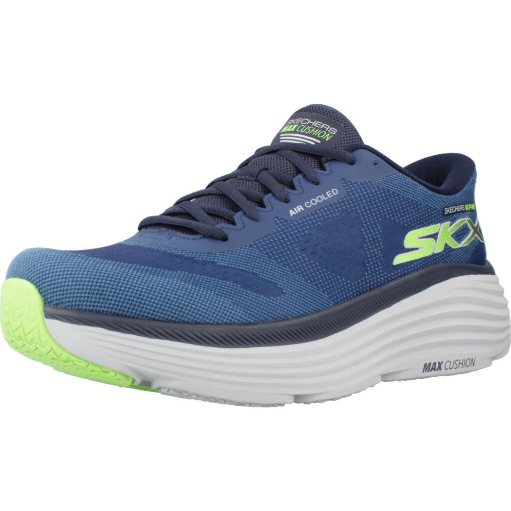 Buty SKECHERS MAX CUSHIONING END Niebieski