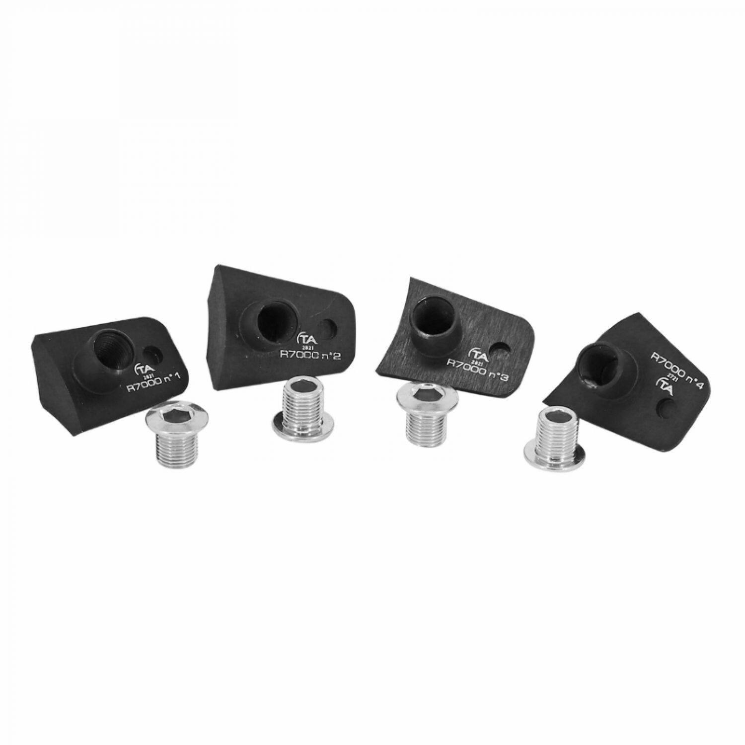 Zestaw 4 śrub intrawisów suportu kompatybilny z tarczą Specialités T.A. 105 R700