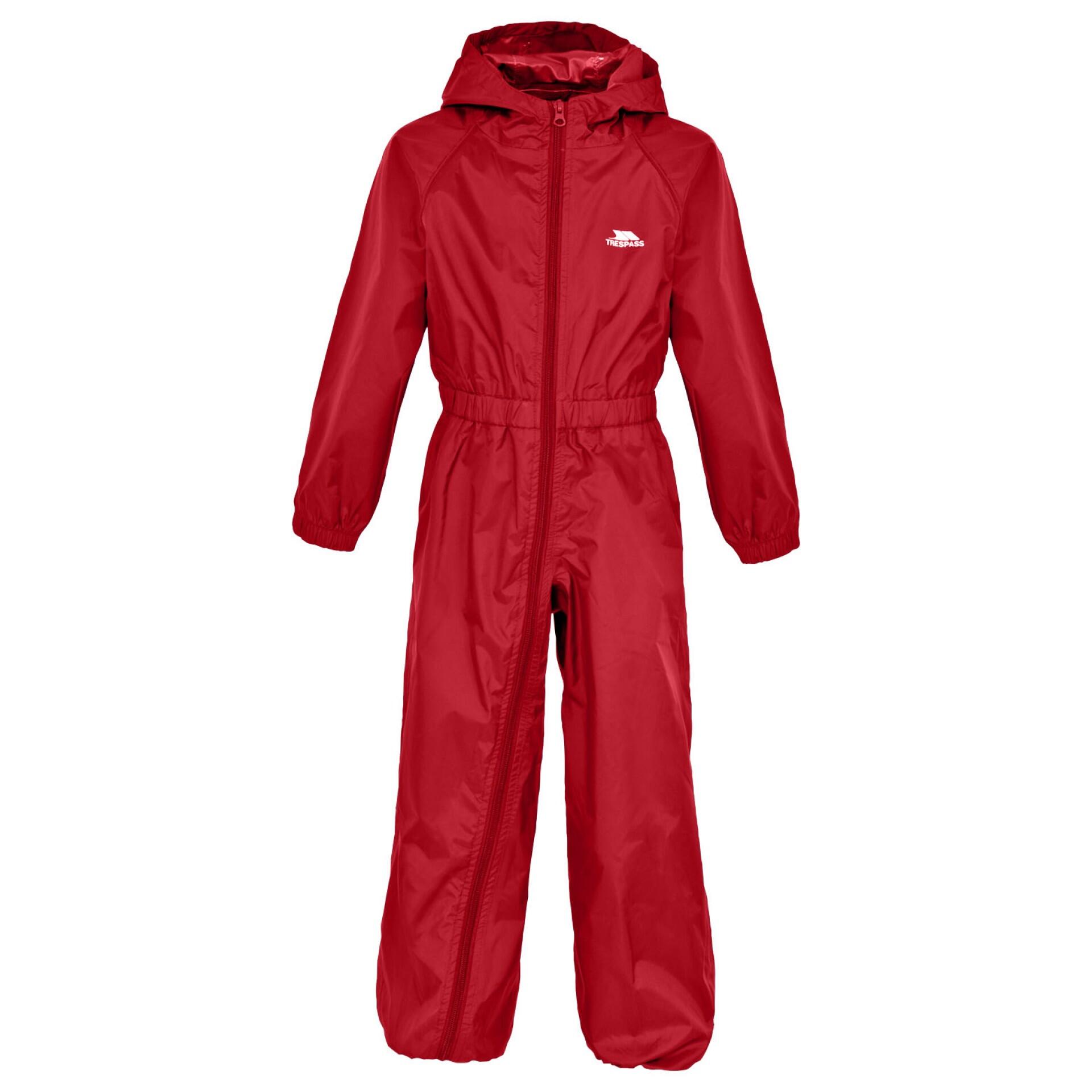 Babies Button Rain Suit
