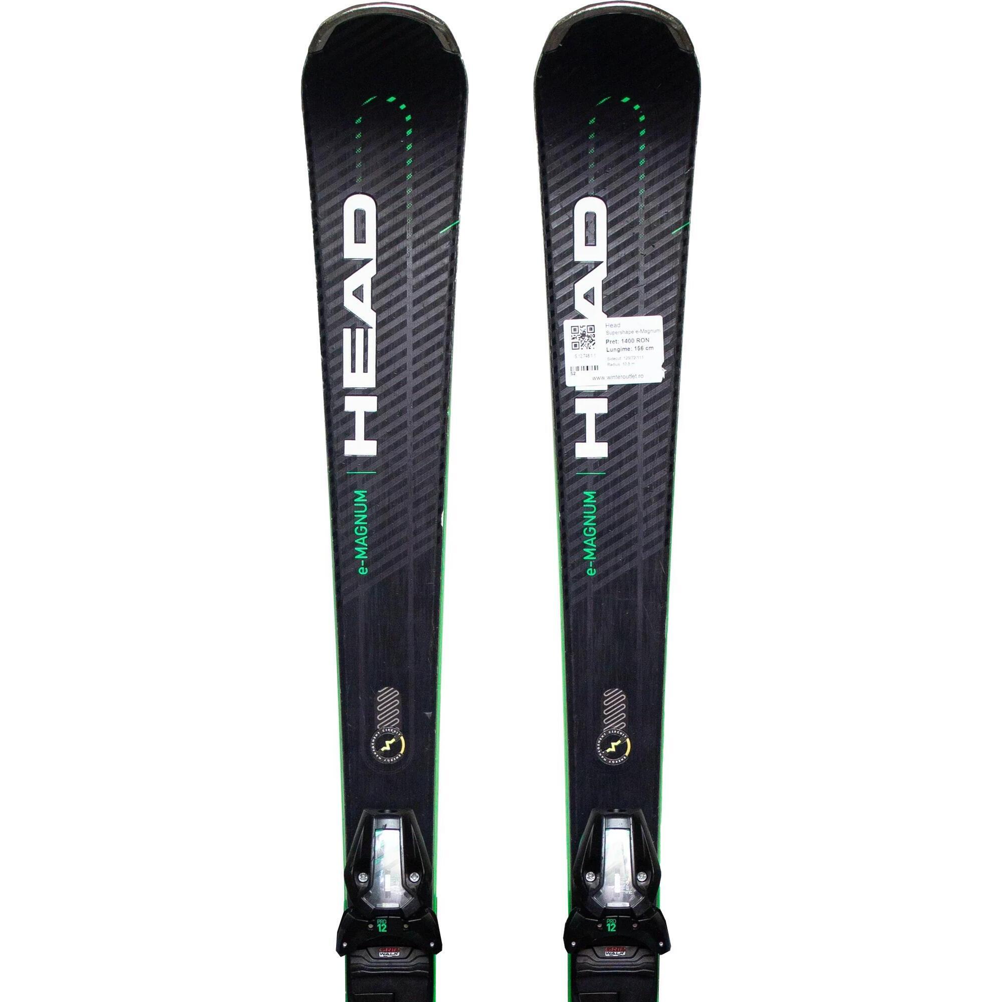 Second Life- Narty HEAD Supershape e-Magnum 2022, 163 cm- Stan bardzo dobry