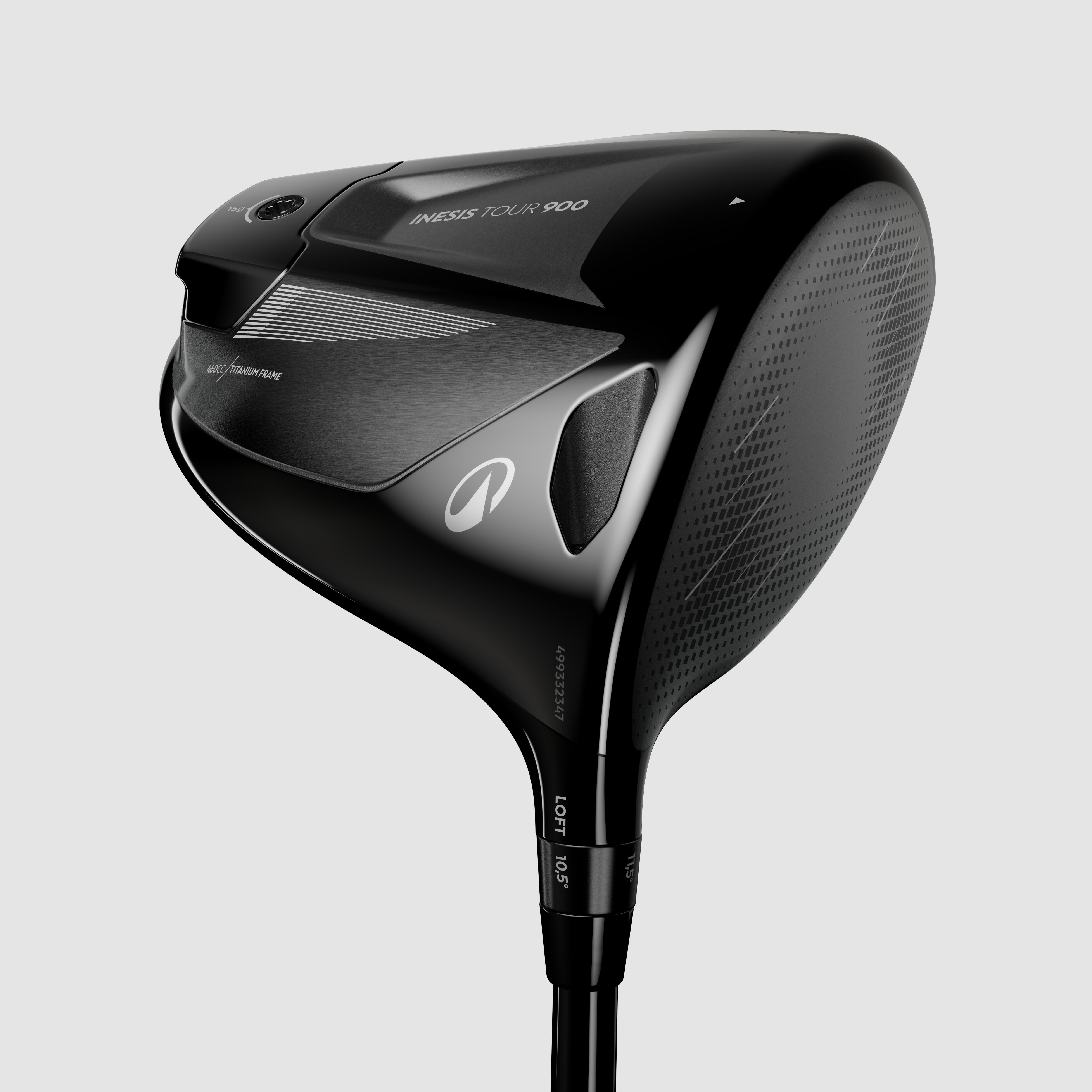 Kij golfowy driver Inesis Tour 900 stiff szybki swing dla praworęcznych