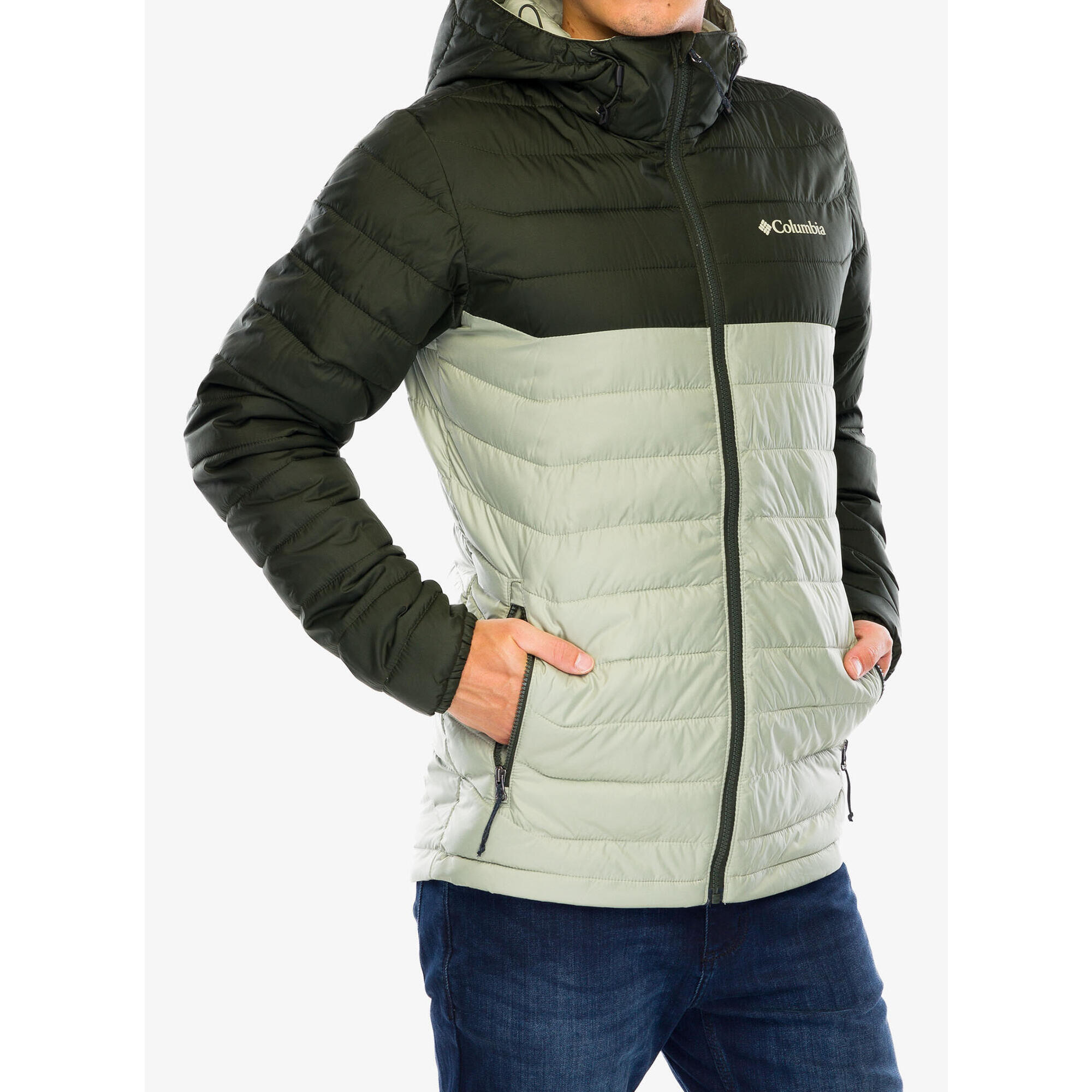 Kurtka ocieplana męska Columbia Powder Lite II Hooded Jacket
