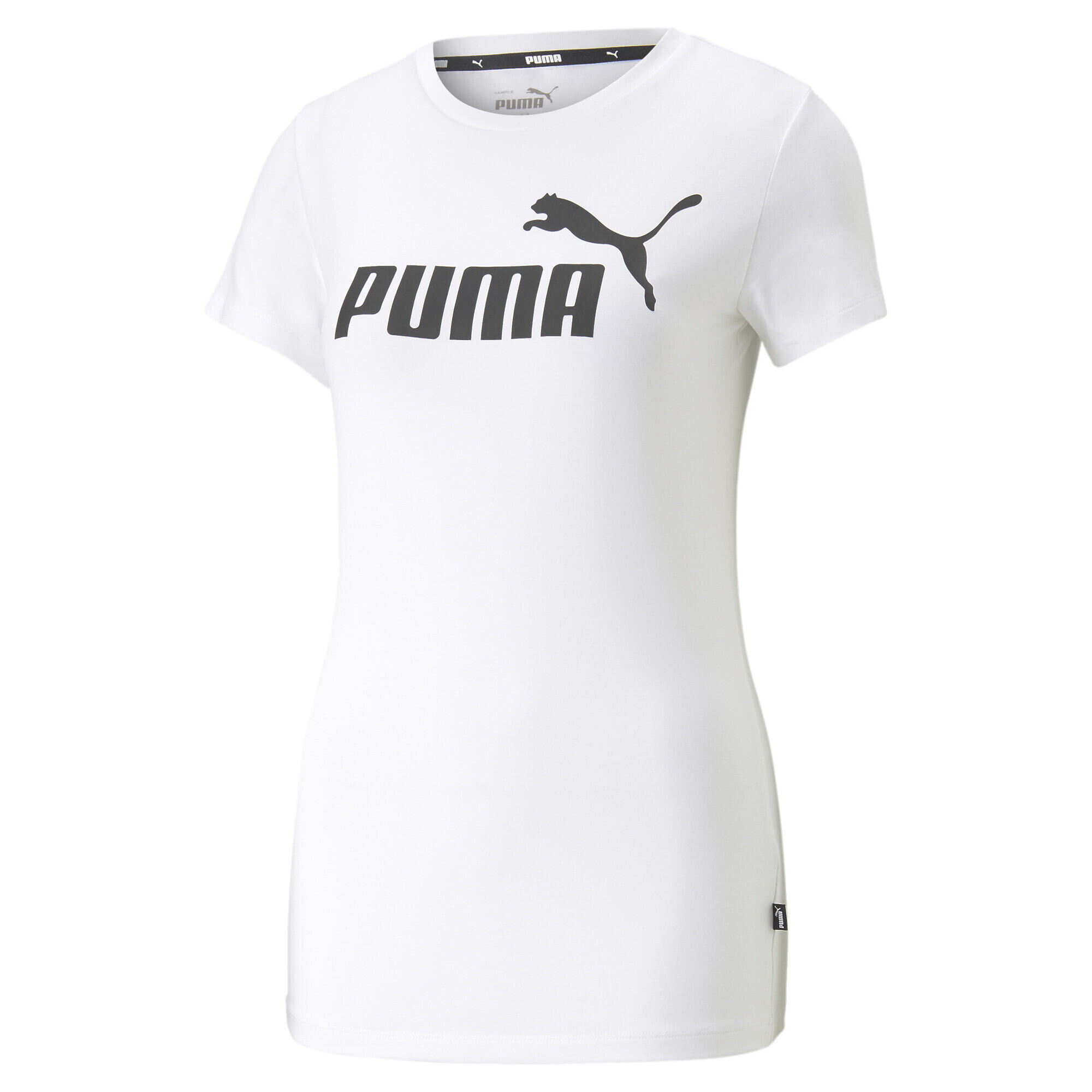 Koszulka Kobieta Puma Essentials Slim biały
