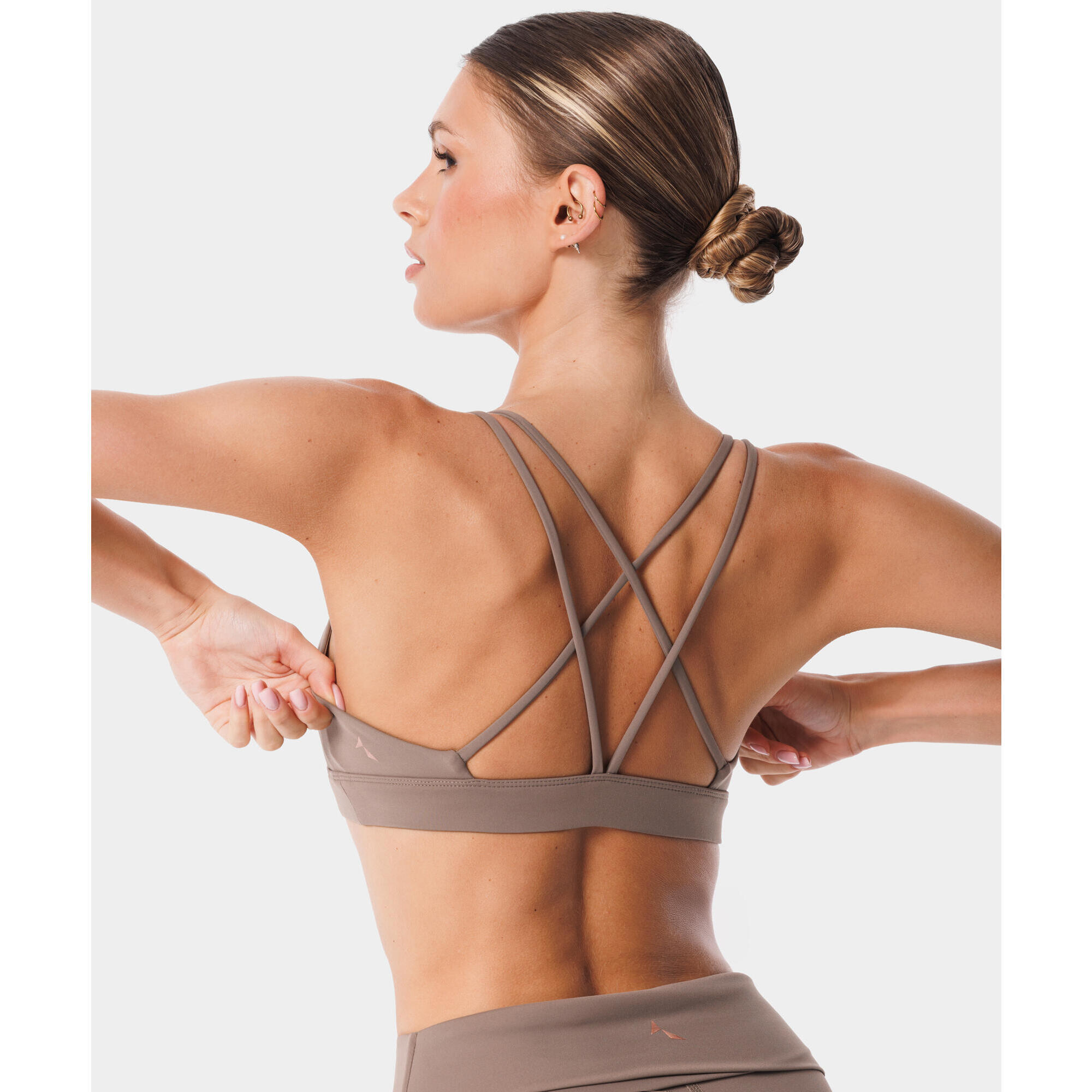 Stanik sportowy crossback dla kobiet Carpatree Balletcore