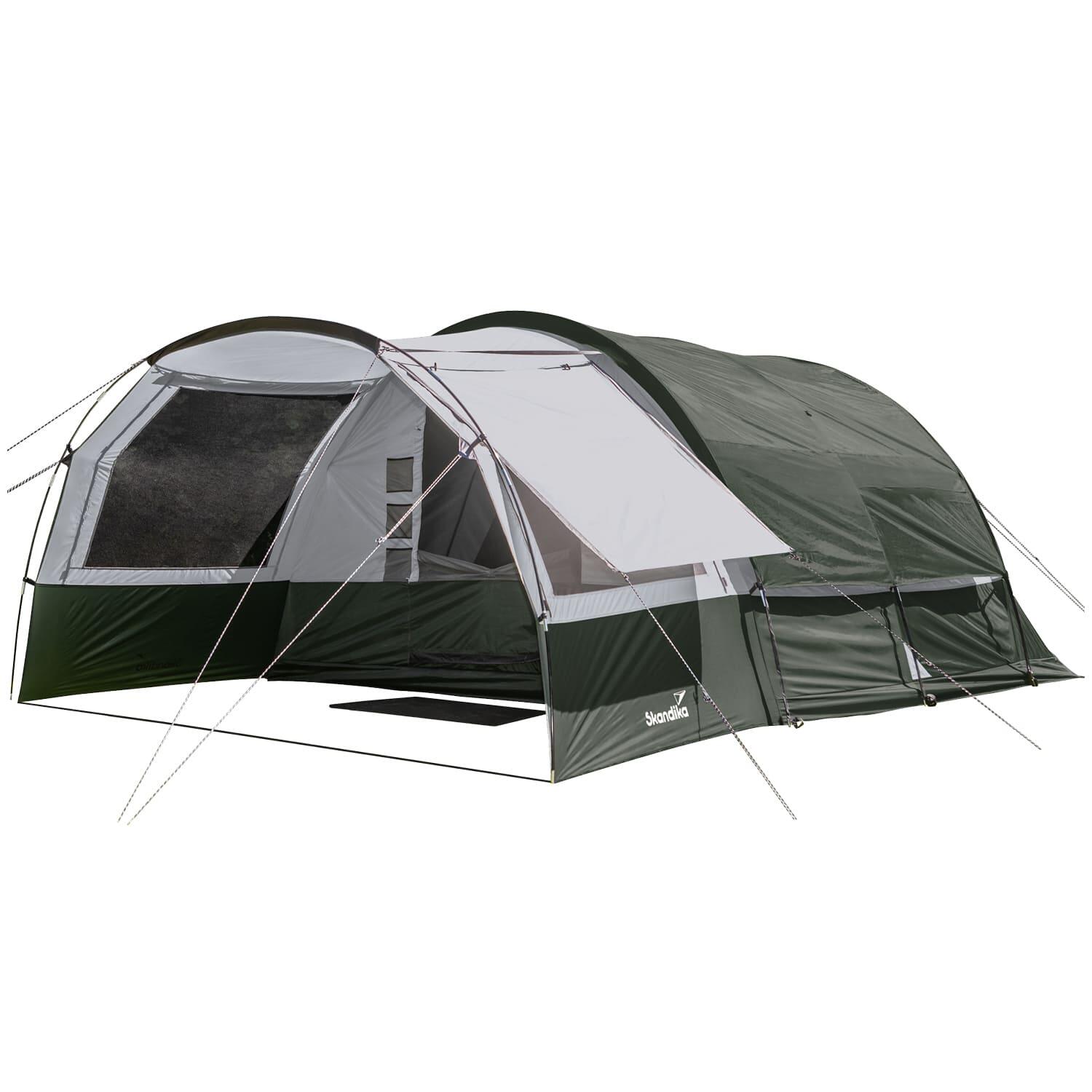 Namiot kempingowy tunelowy Indal 5, 5-osobowy, 1 sypialnia