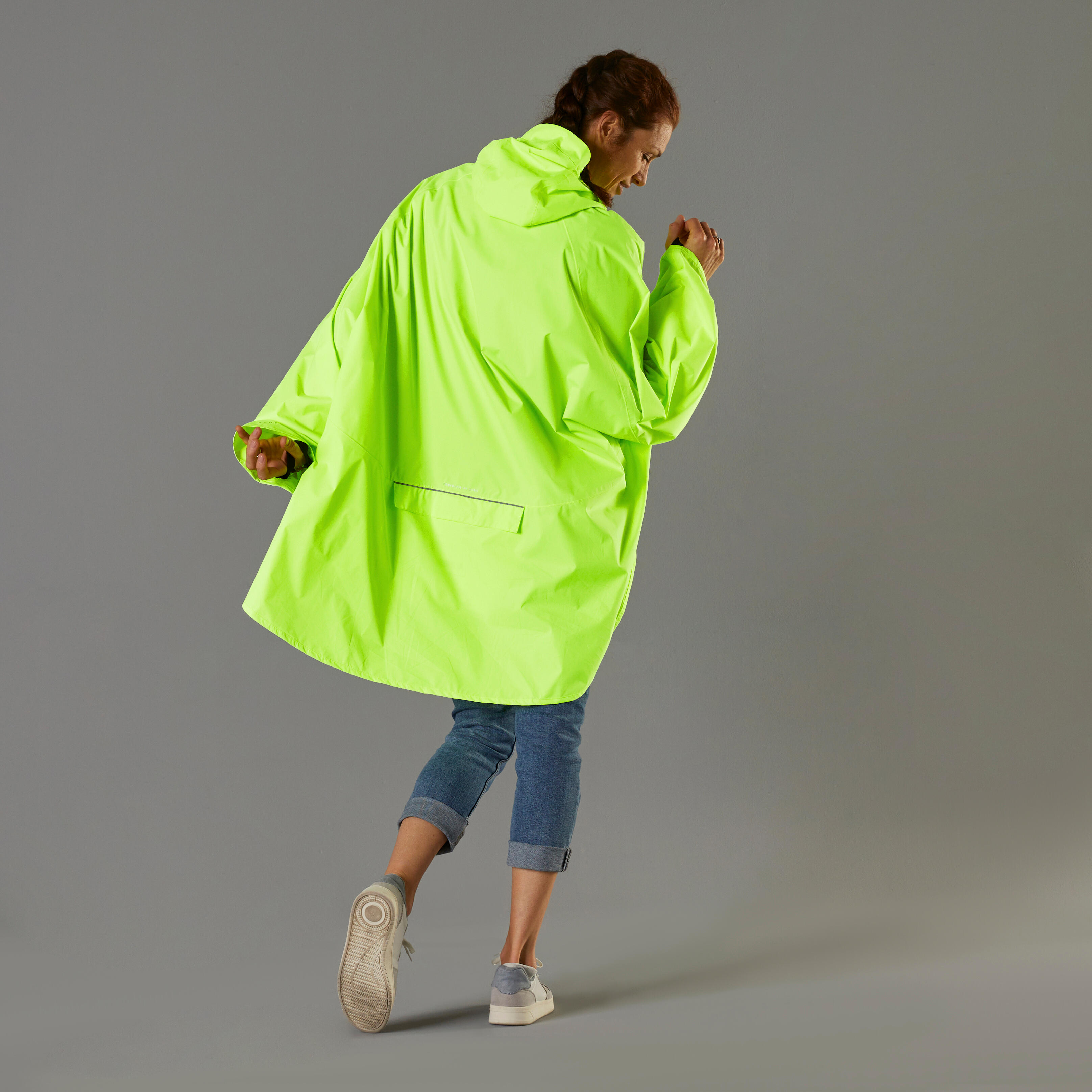 Ponczo Przeciwdeszczowe Na Rower Miejski 120 Ppe