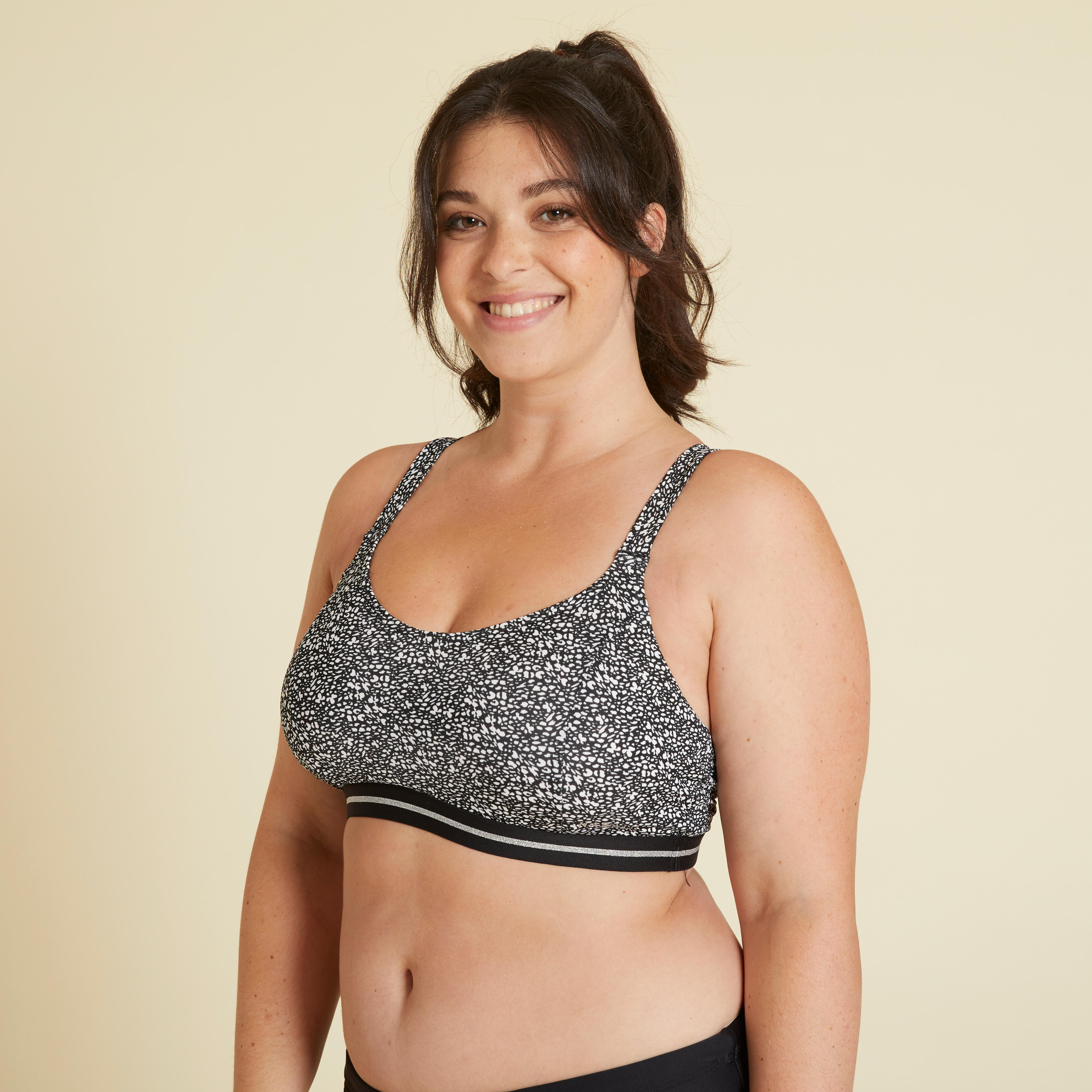 Góra stroju pływackiego damska Nabaiji Vega Leo