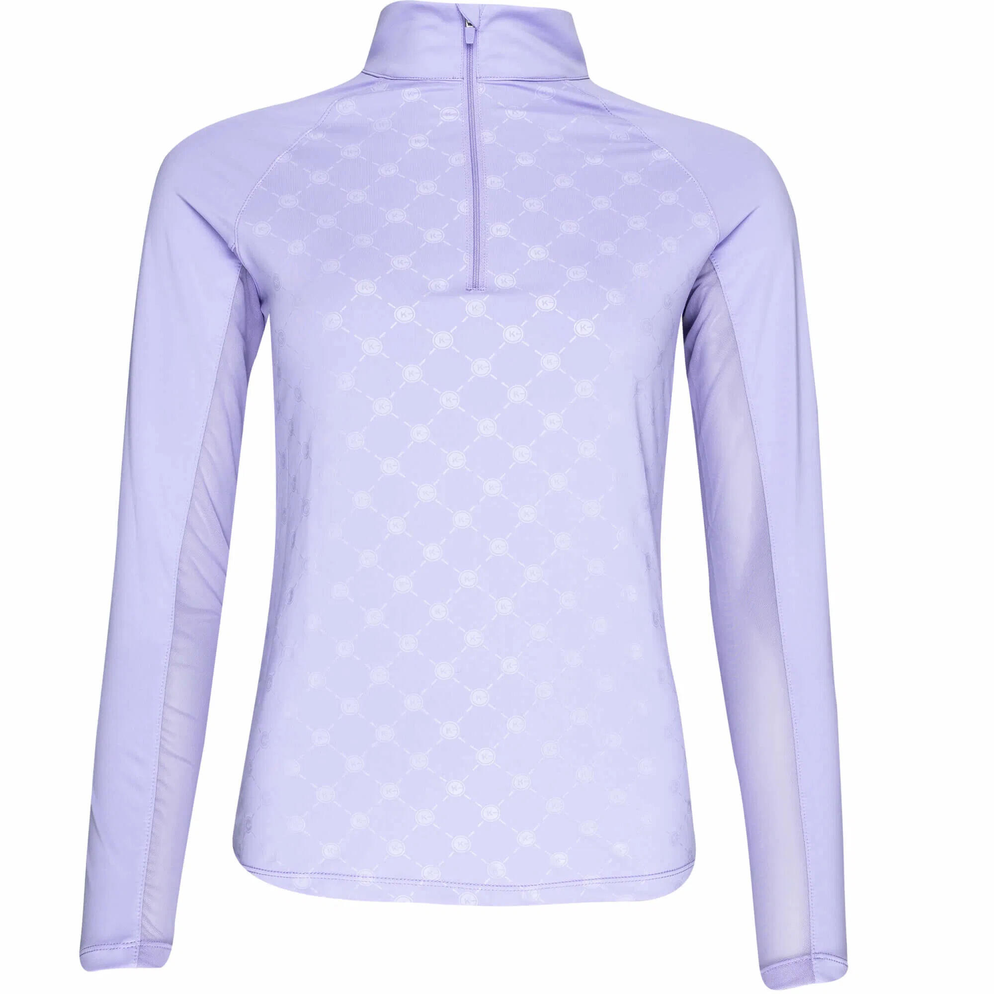 Damski top treningowy z długim rękawem Kingsland Havanna