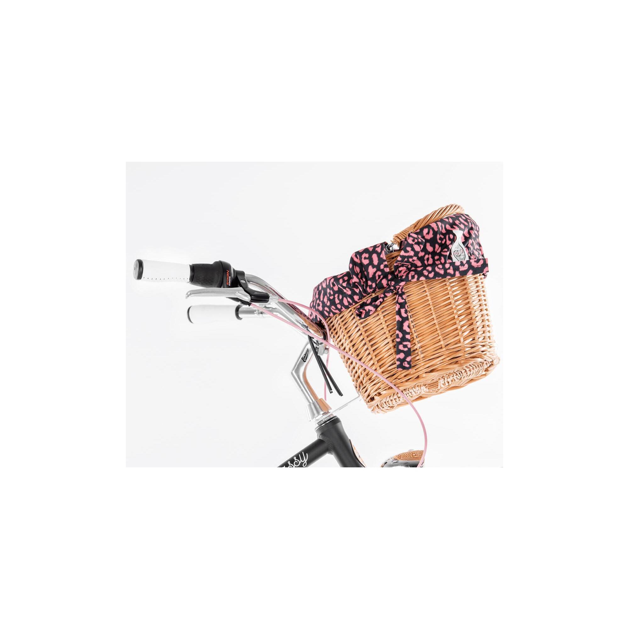 Wkład do kosza rowerowego Embassy Black Leopard