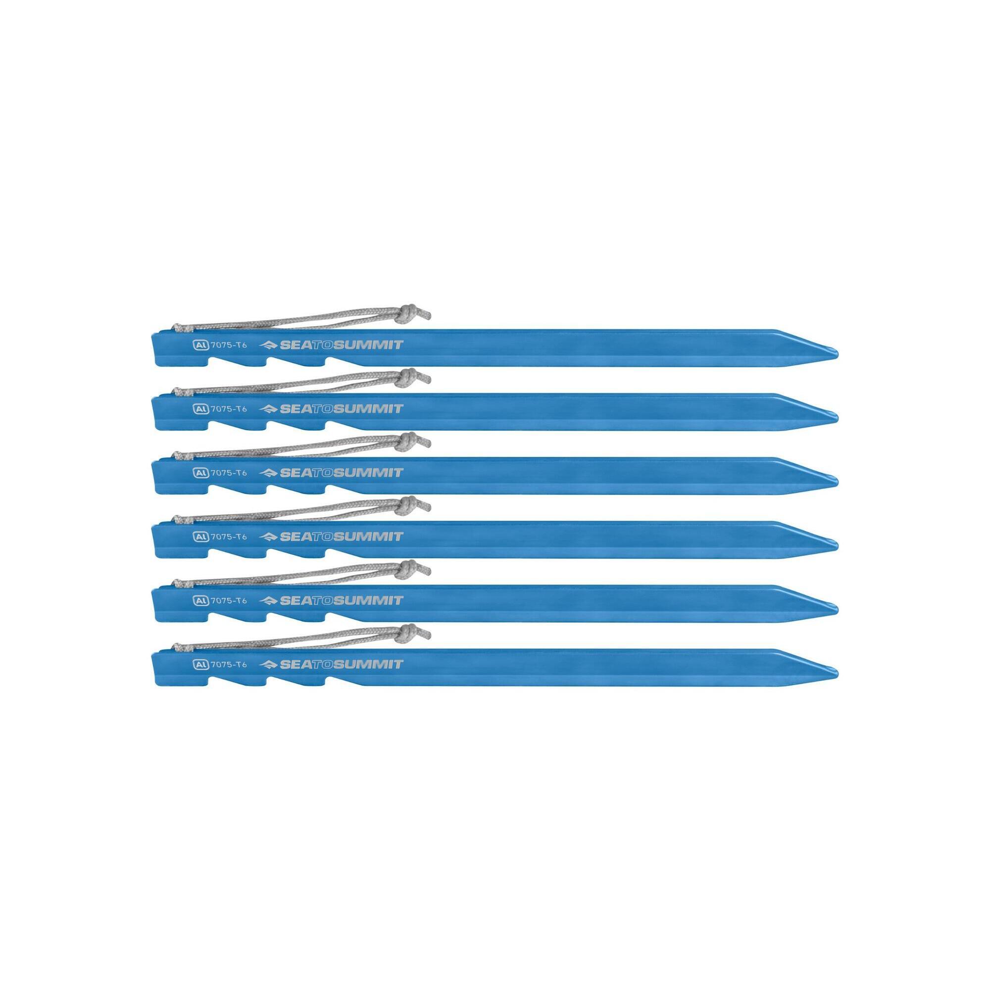 Zestaw śledzi do namiotu 6 sztuk Sea To Summit Ground Control Light