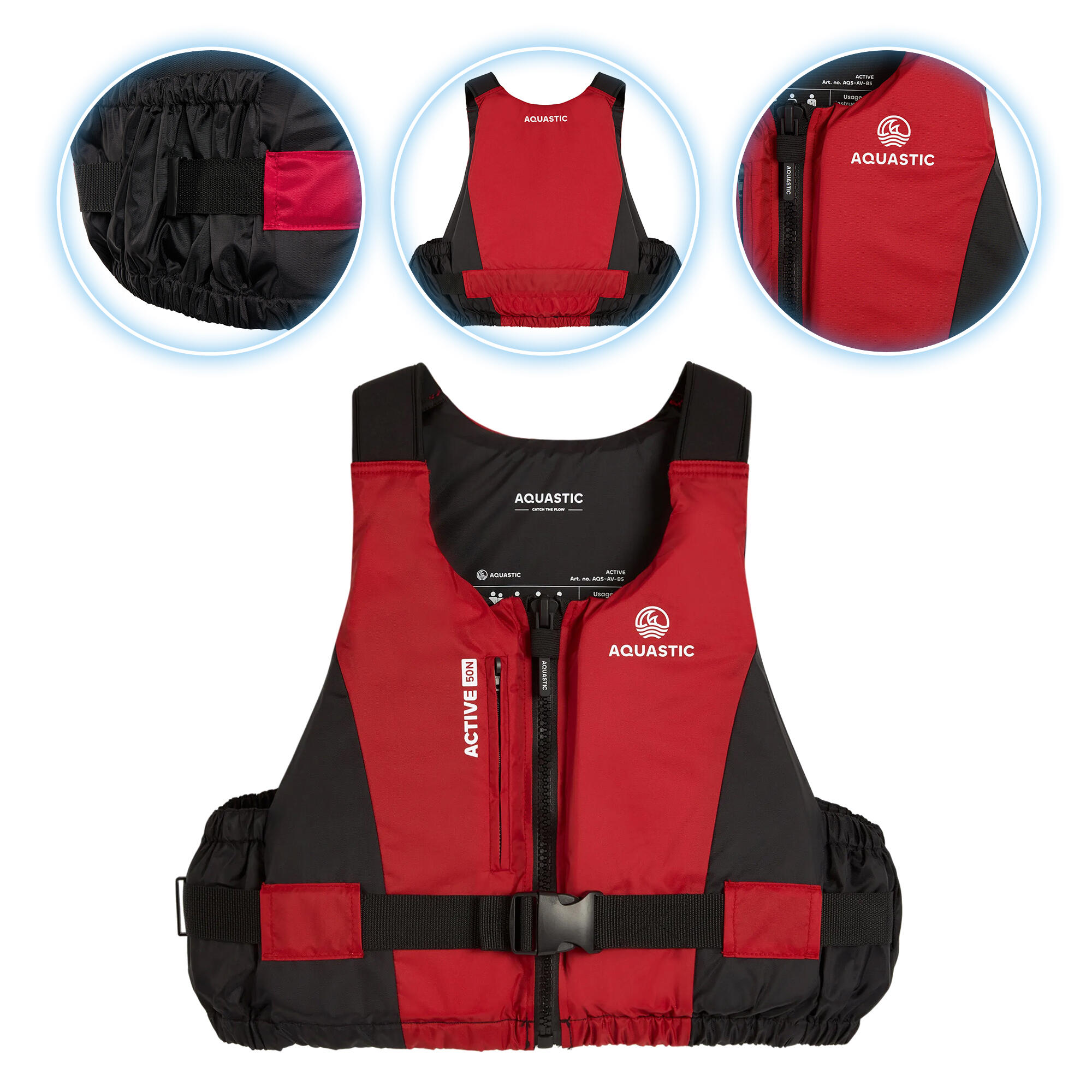 Kamizelka asekuracyjna AQUASTIC Active 50N