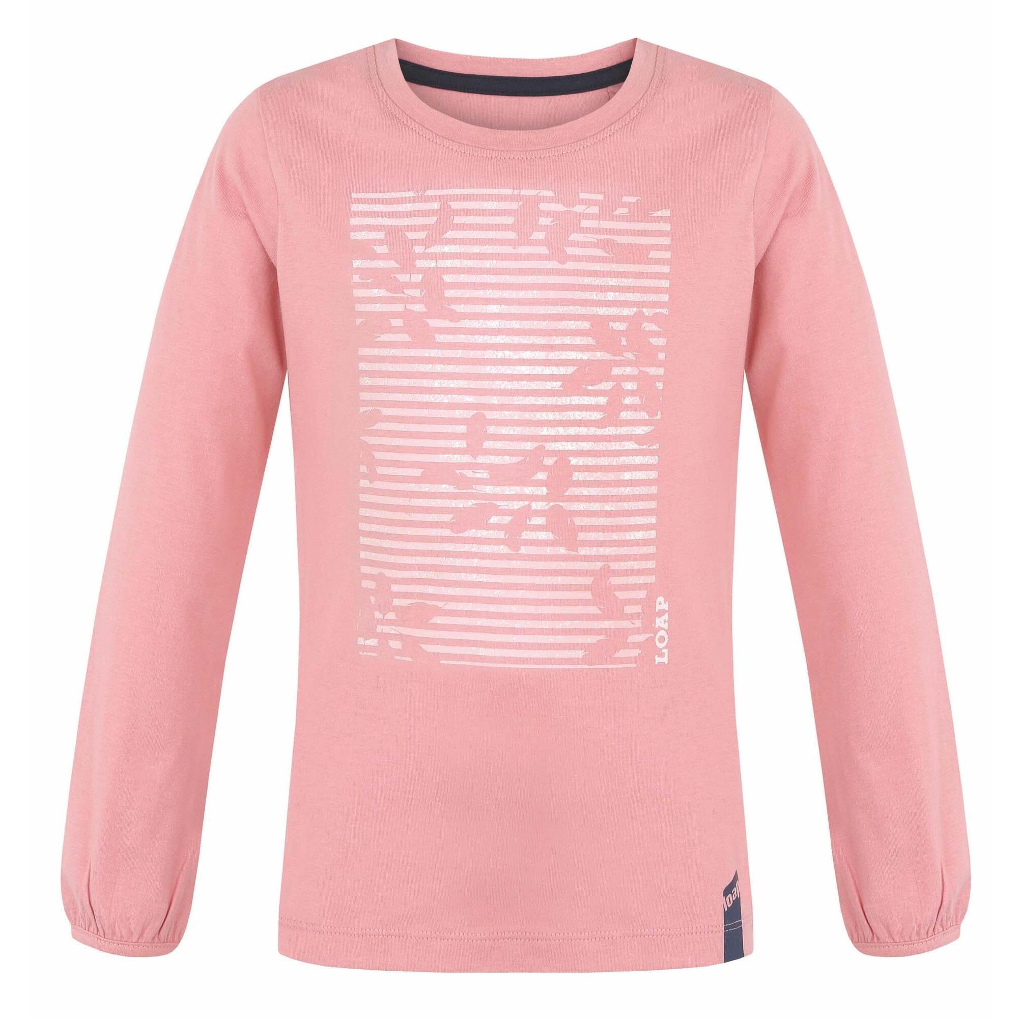 Koszulka dziewczęca z długim rękawem Bilanka Loap, rozmiar 116 — 100% bawełna