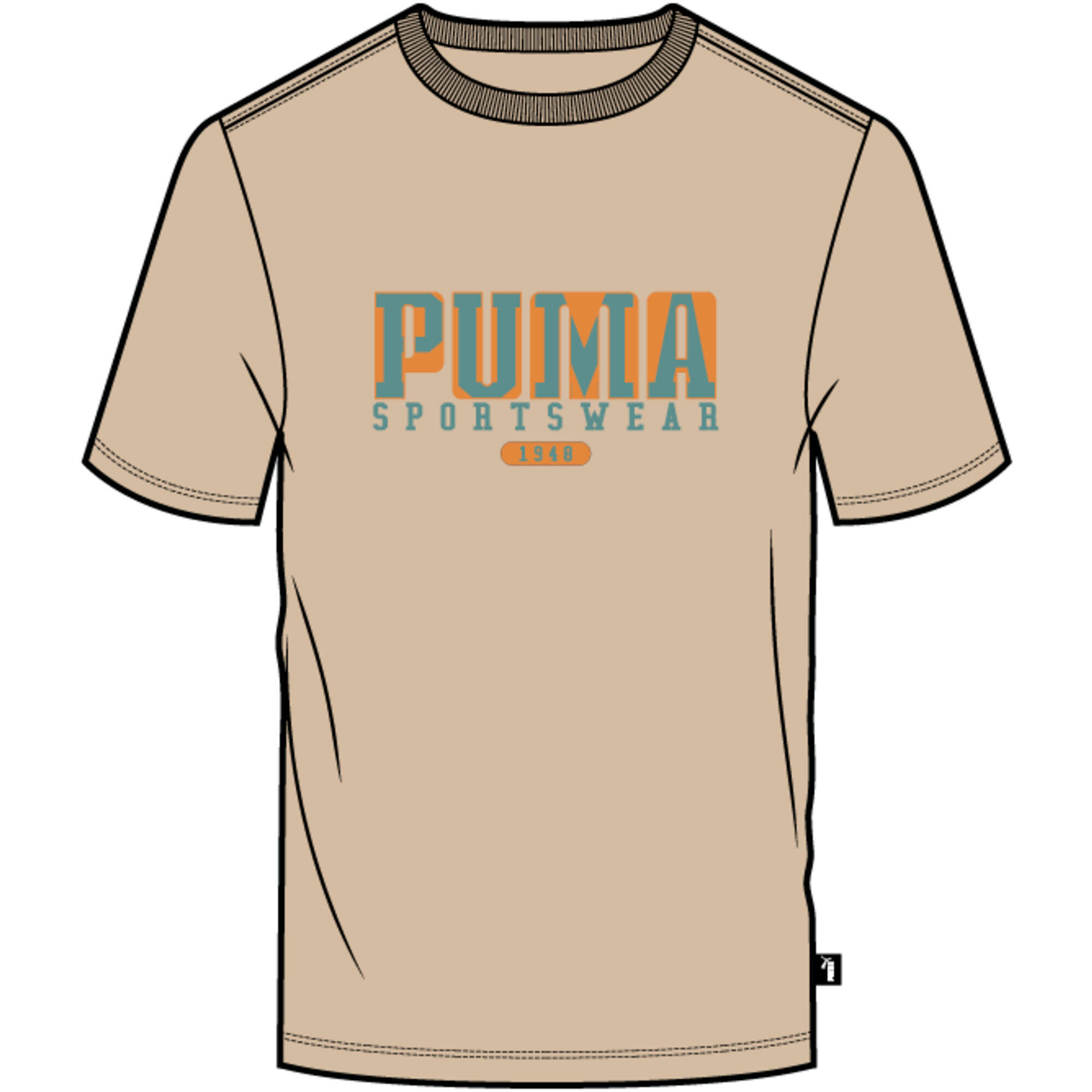 T-shirt z krótkim rękawem męski Puma GRAPHICS RETRO