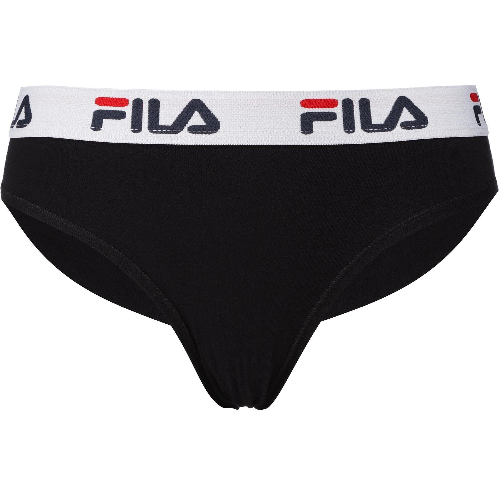 T-shirt z bawełny stretch Fila Black L - Komfort i Styl