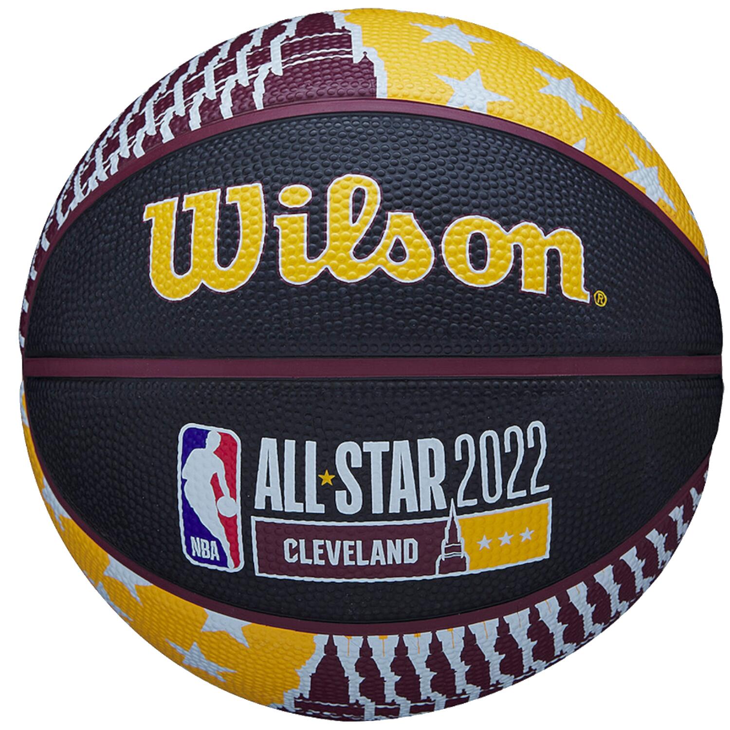 Piłka do koszykówki Wilson 2022 NBA All Star Mini Ball WZ3008101ID rozm. 3
