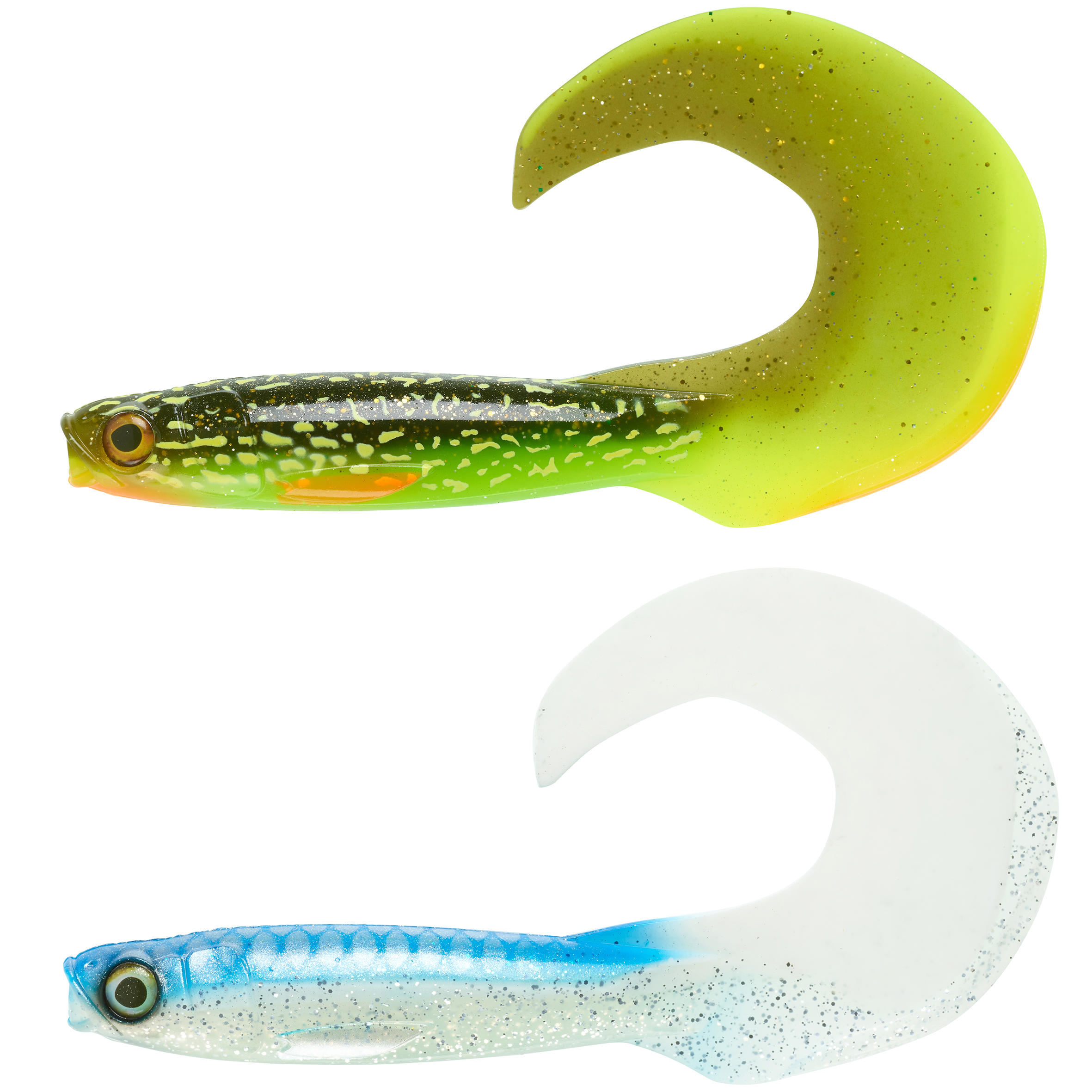 Zestaw miękkich przynęt na drapieżniki ROGENGRUB 140 BLUE / FIREPIKE