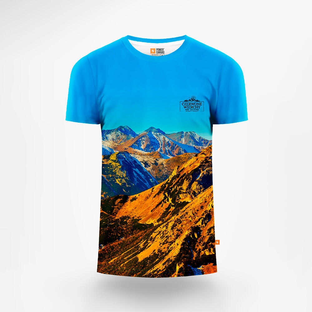 Koszulka sportowa Power Canvas - Czerwone Wierchy, w góry i na trening męska