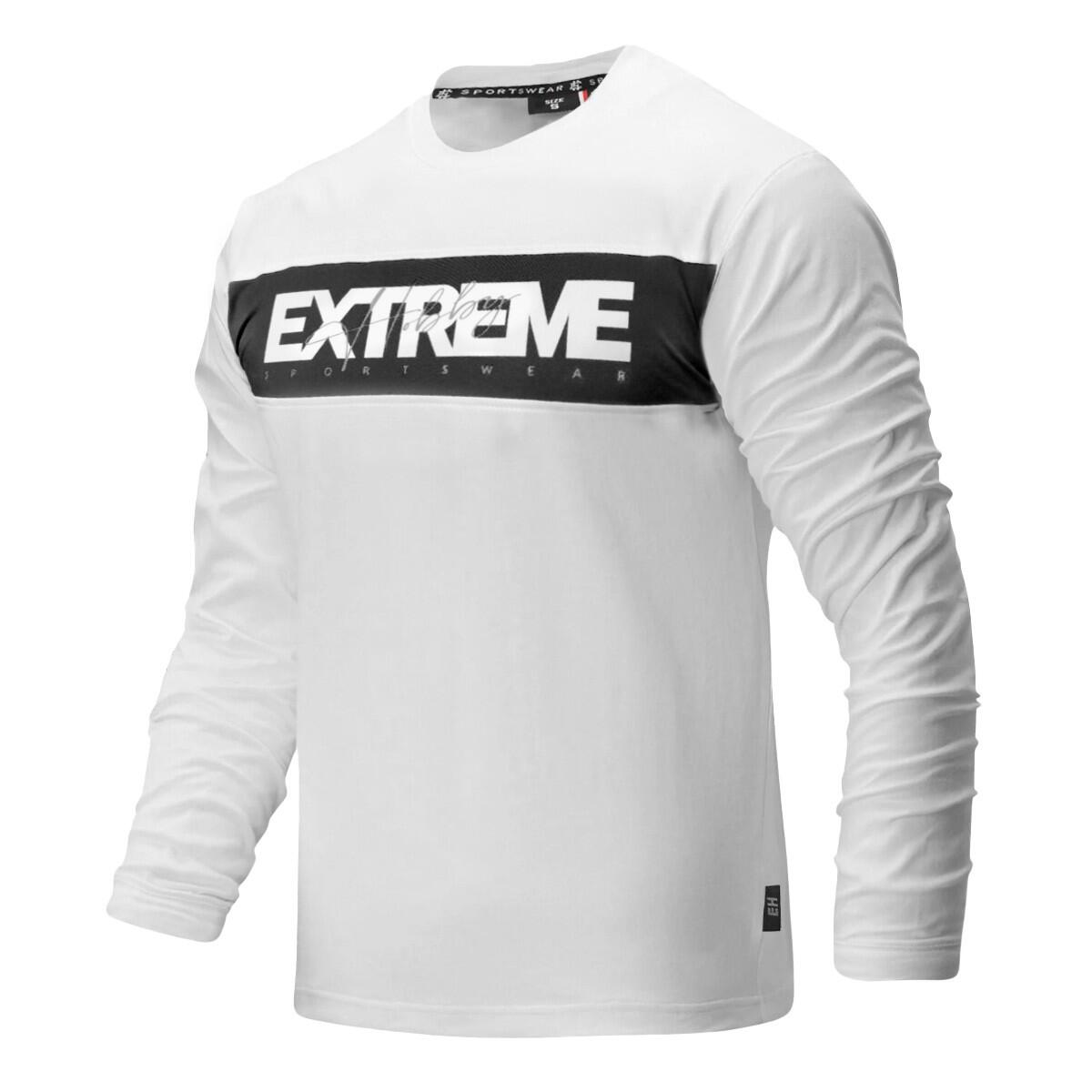 Koszulka męska z długim rękawem Extreme Hobby HEADLINE