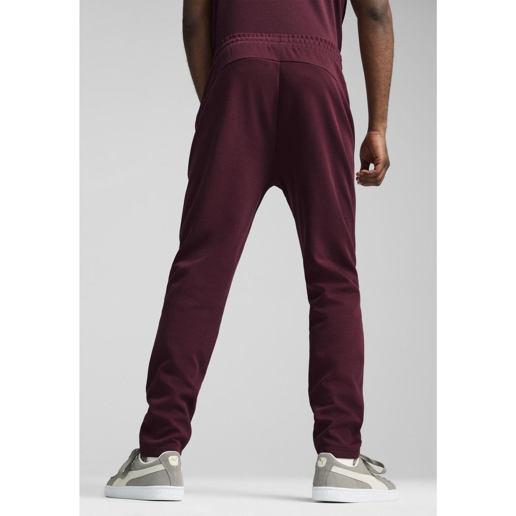 Męskie spodnie Casuals Manchester City PUMA Dark Jasper Dusty Orchid Red Purple