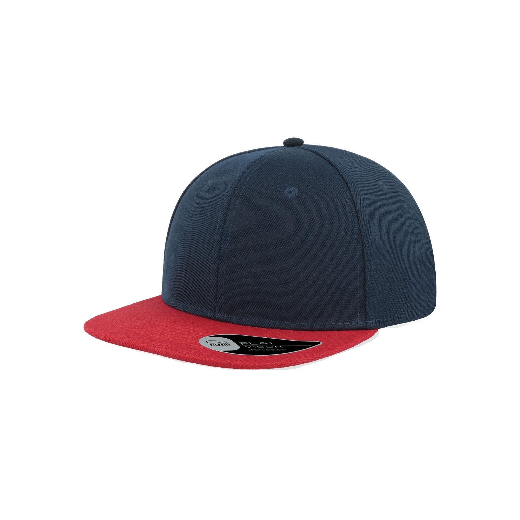 6panelowa Czapka Snap Back Flat Visor