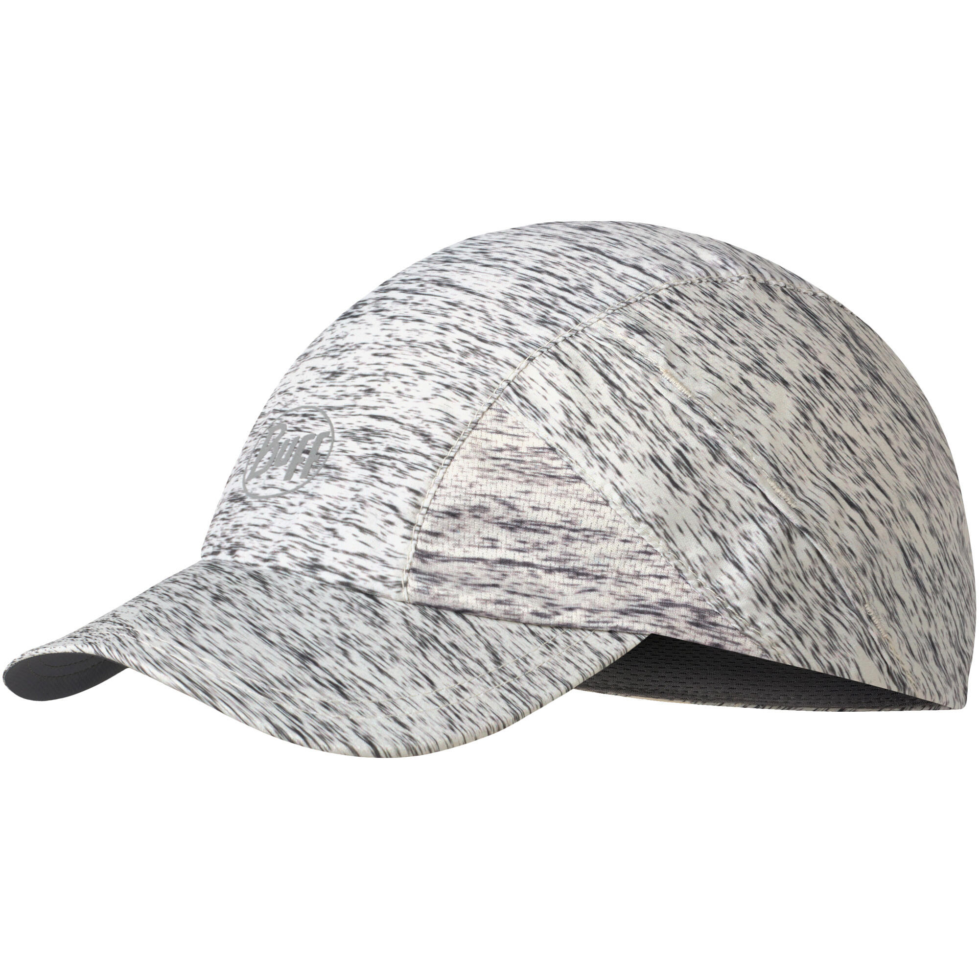 Czapka z daszkiem BUFF Pro Run Cap Silver Grey Htr