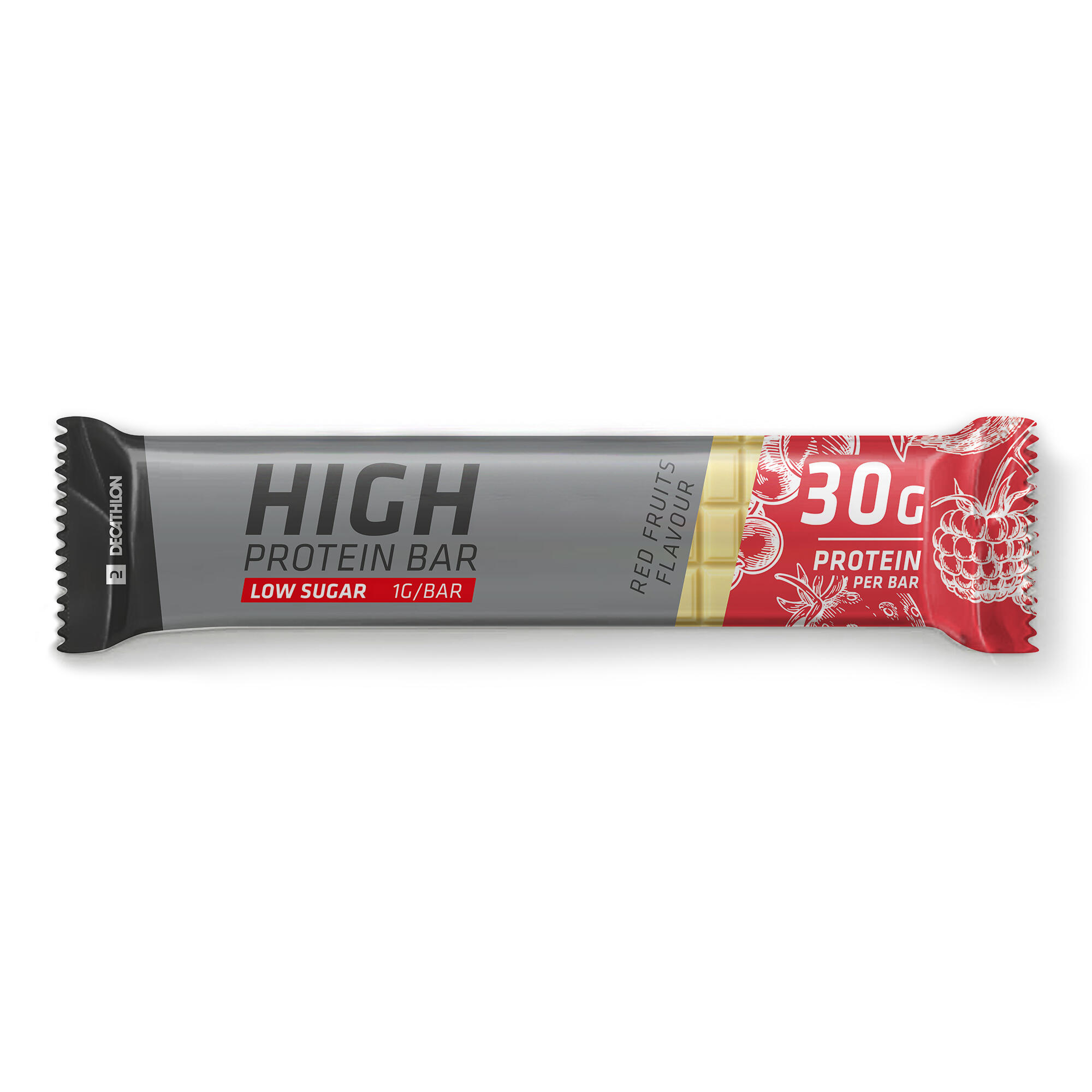 Baton Domyos High Protein Bar czerwone owoce