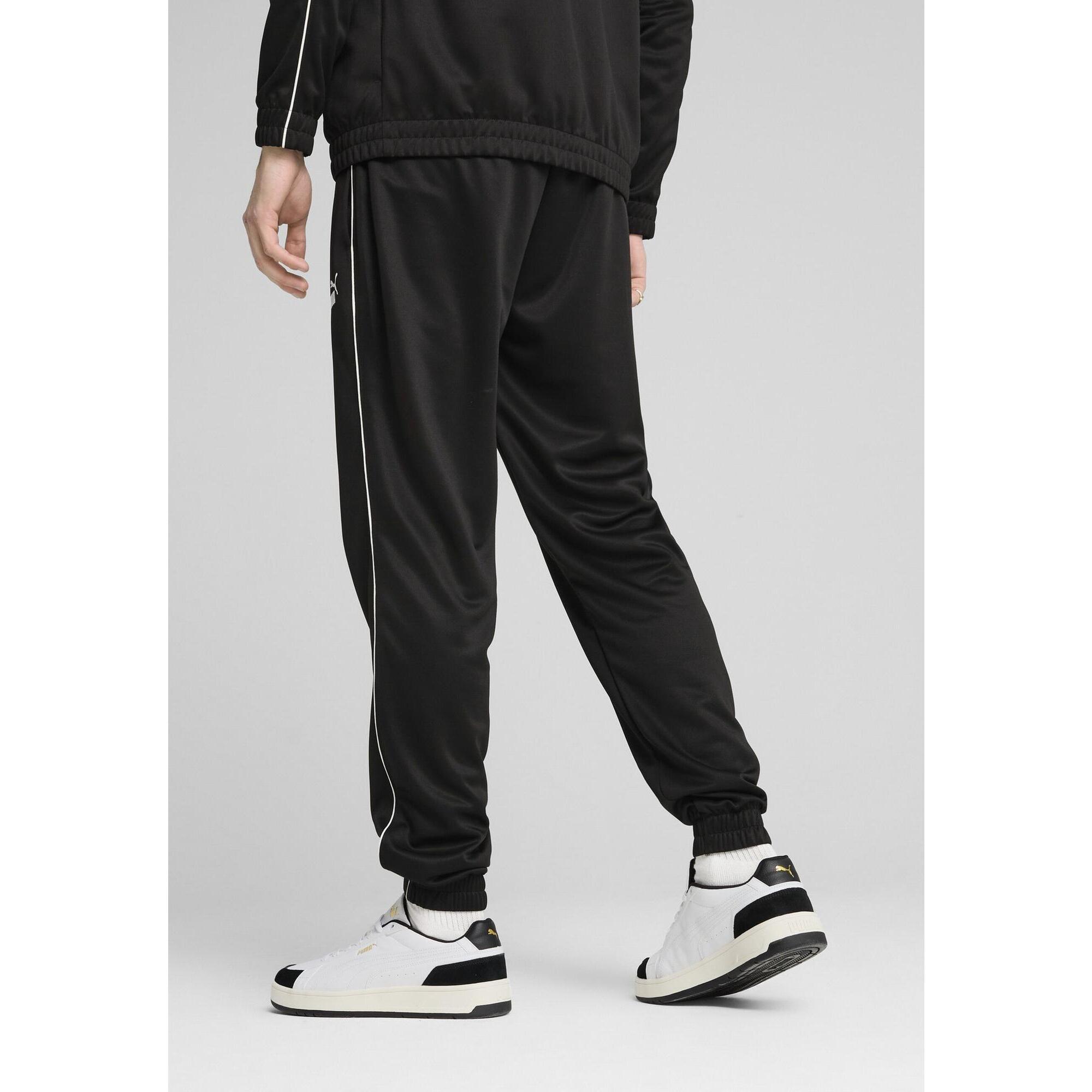 Męskie spodnie z poliestru PUMA Sport PUMA Black