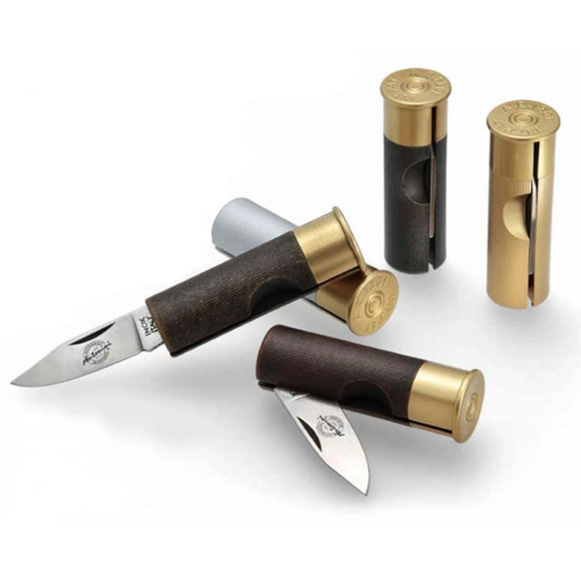 Nóż składany Antonini Ammo Gauge 12 imitacja metalu 5 barw