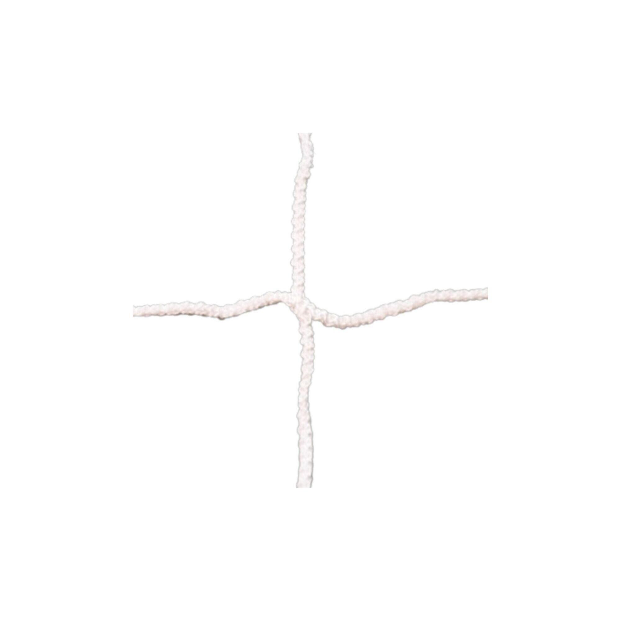 Klubowa siatka do piłki nożnej 7,32 x 2,44 m, kolor biały