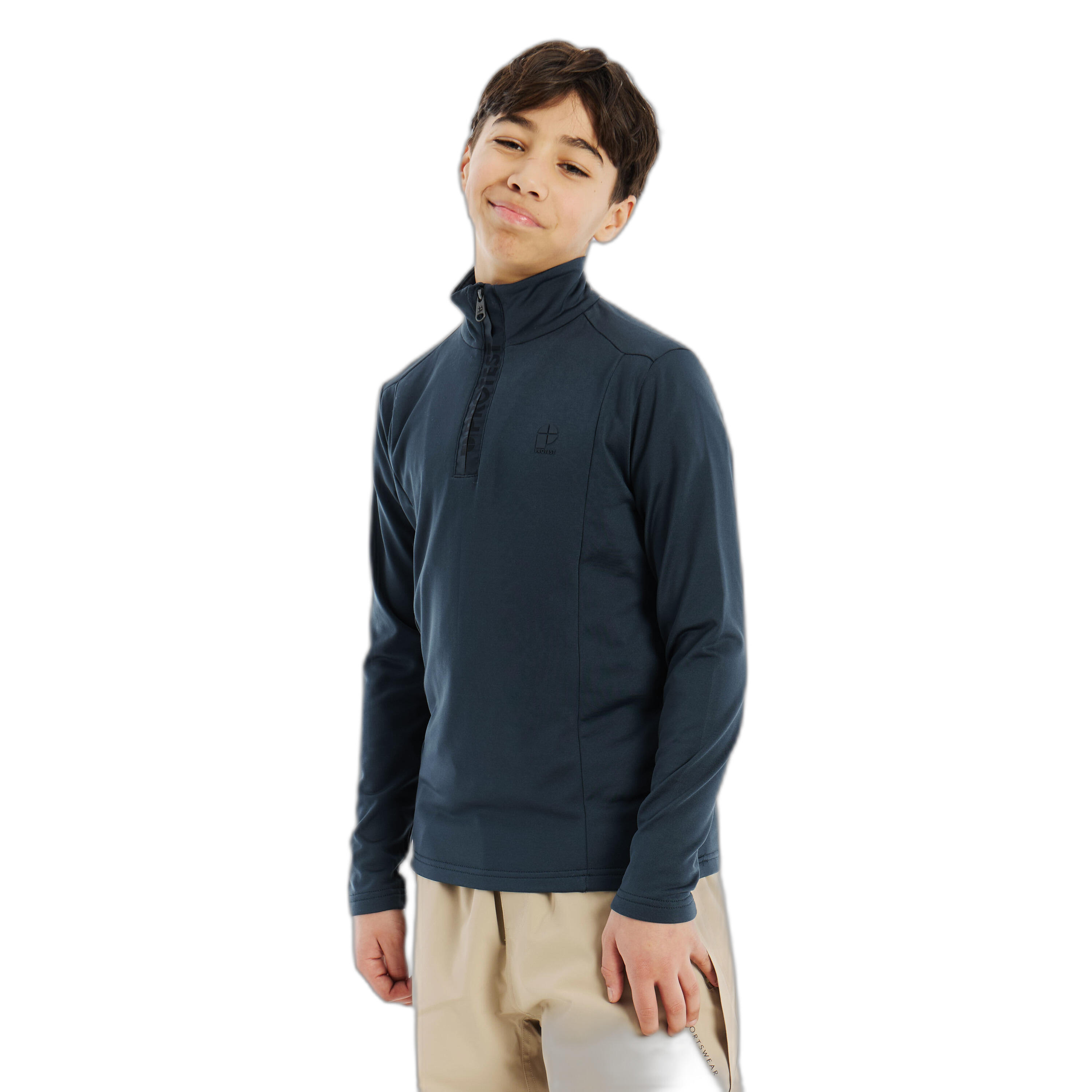 Bielizna termoaktywna dziecięca 1/4 zip Protest Rewillowy