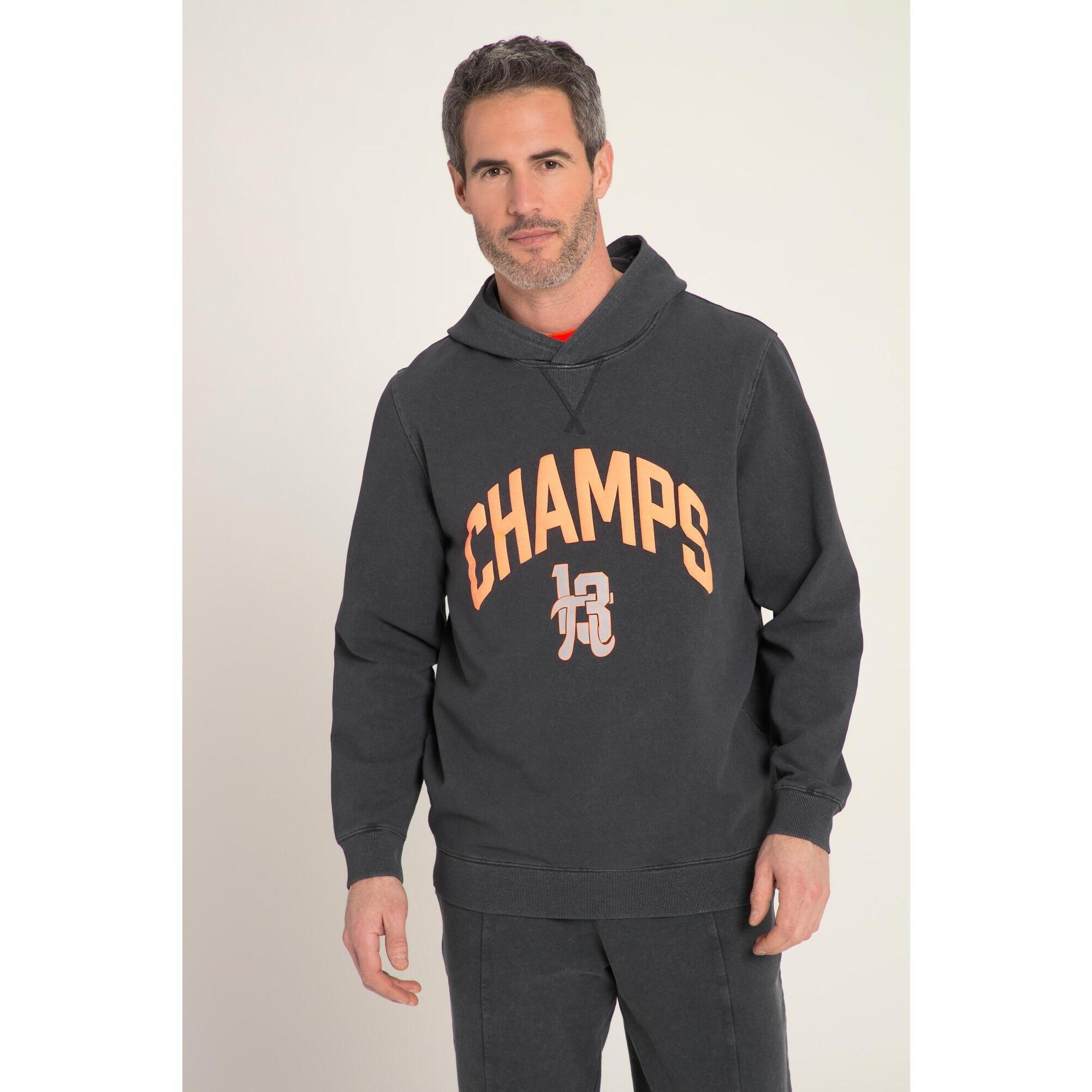 Męska Bluza z kapturem fitness styl vintage kaptur