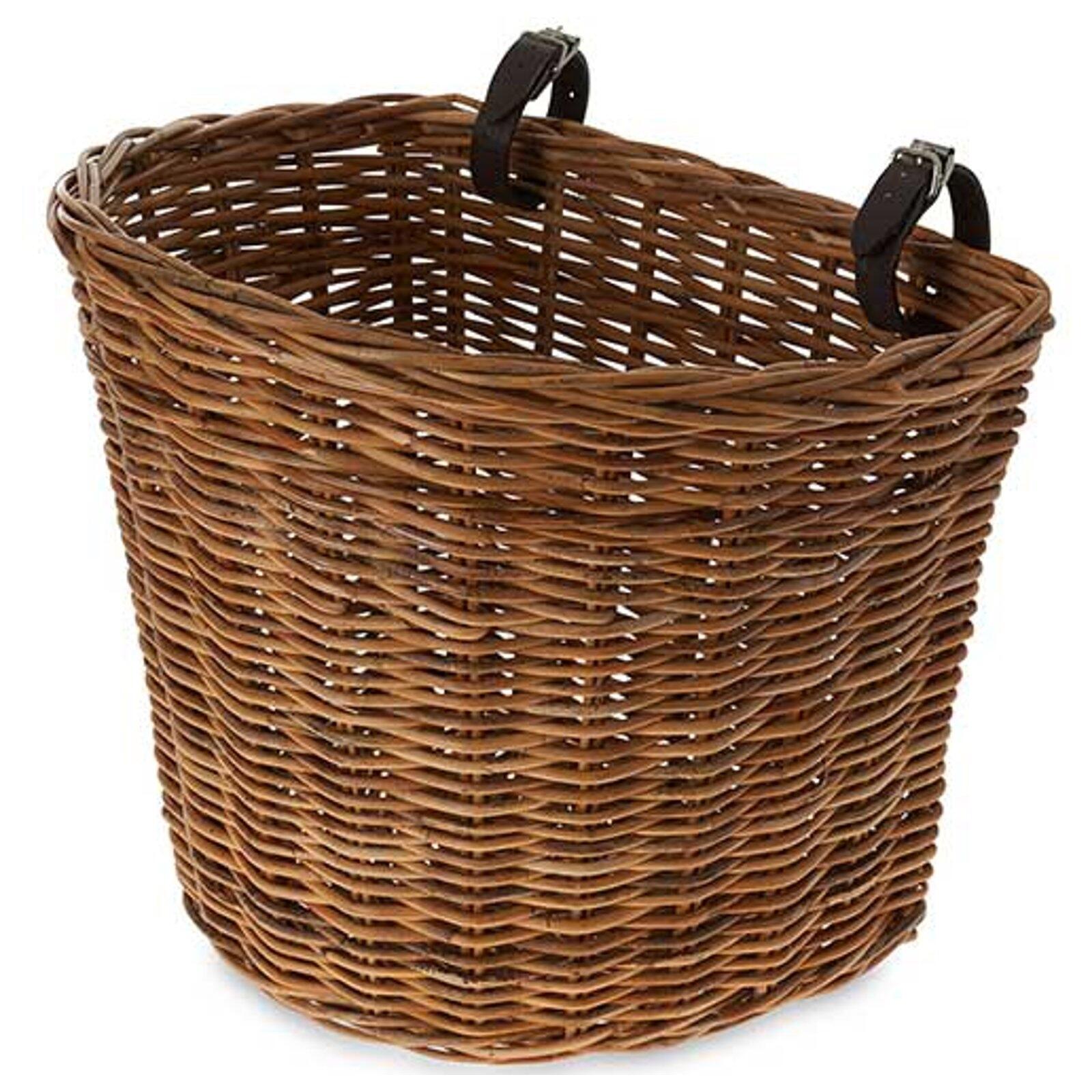 Przedni koszyk rowerowy „Darcy L” brązowy