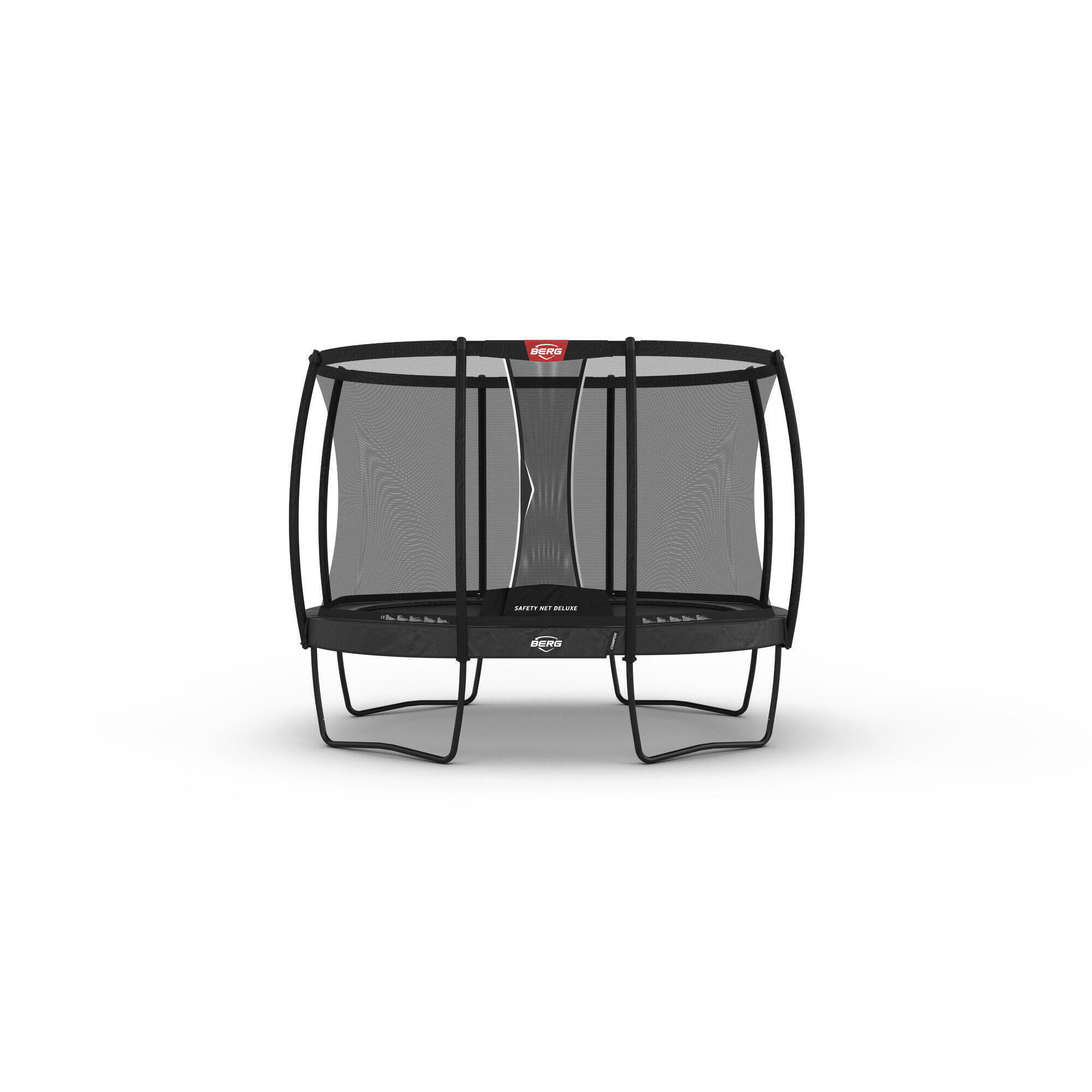 Trampolina BERG Champion + Siatka zab. Regular Owalna 350x250 Antr. sz.