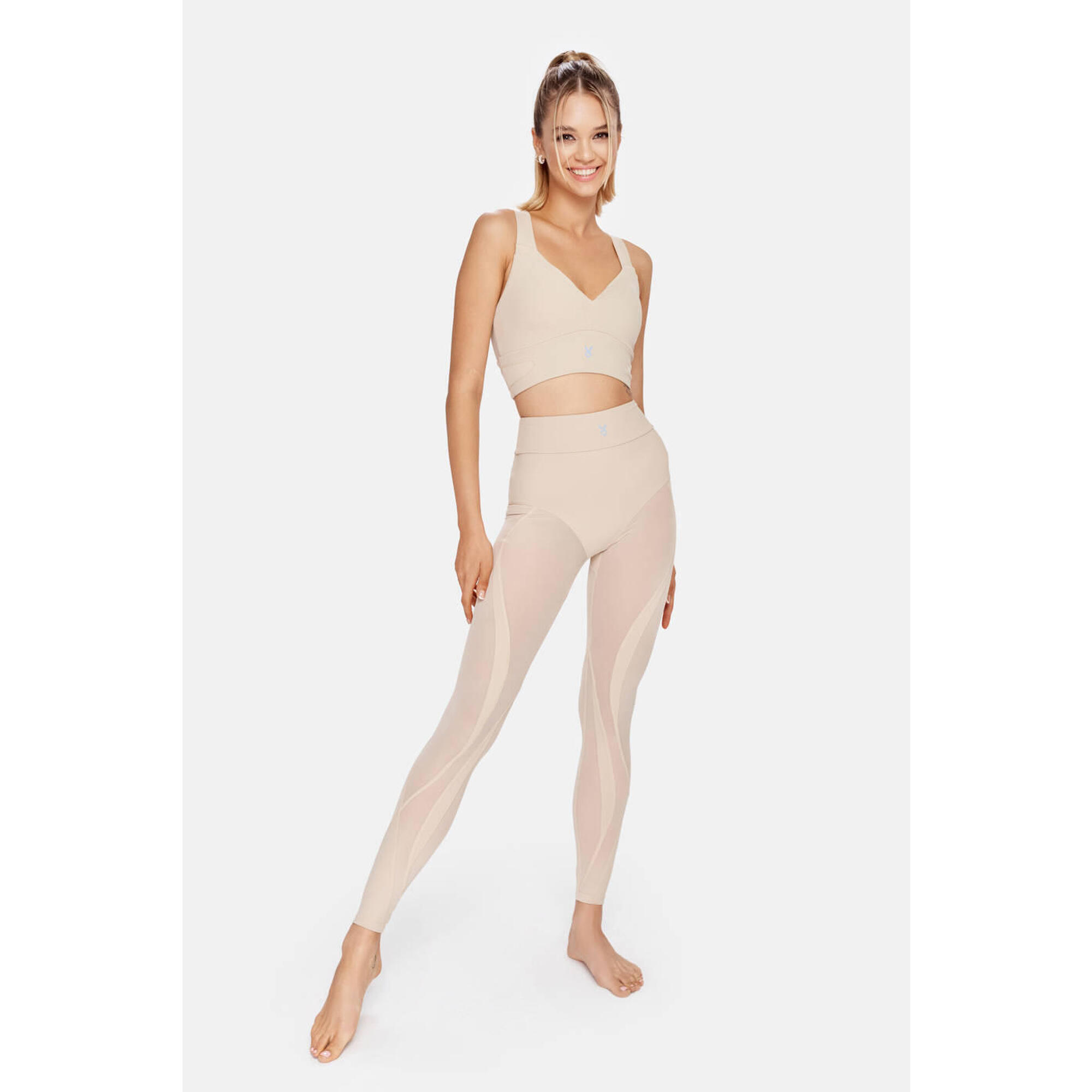 Legginy fitness damskie Cardio Bunny Aurora