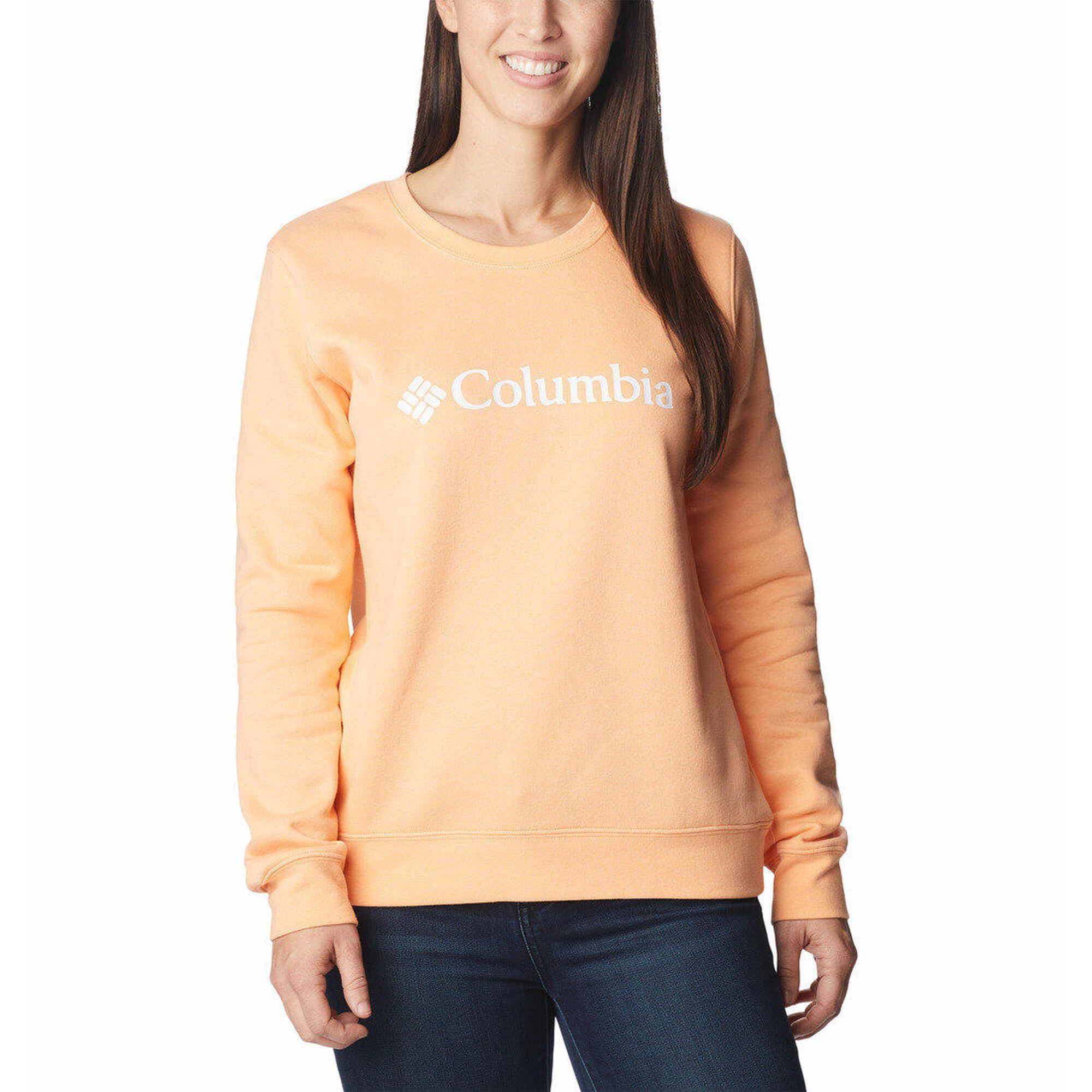 Bluza trekkingowa bez kaptura Damska Columbia Trek Graphic Crew