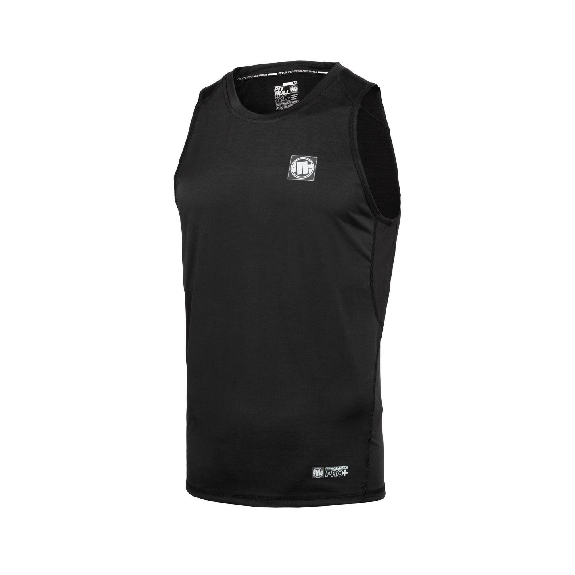 Tank Top Performance SMALL LOGO Czarny
