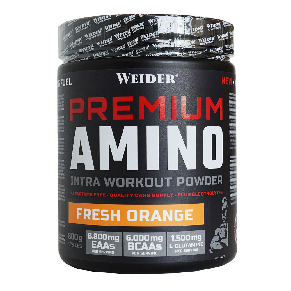 Aminokwasy Amino Premium Weider Świeża Pomarańcza 800g