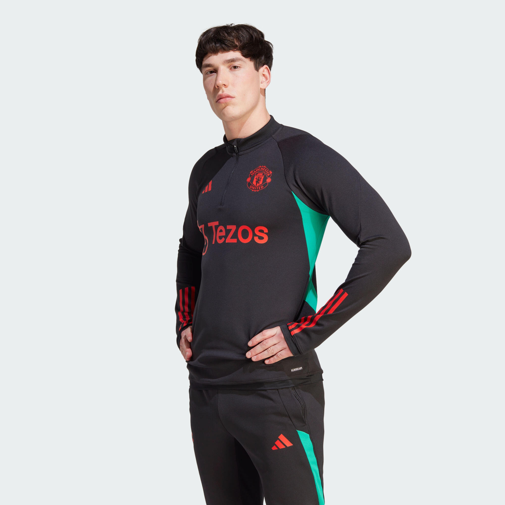 Bluza do piłki nożnej męska Adidas Manchester United Tiro 23 Training Top