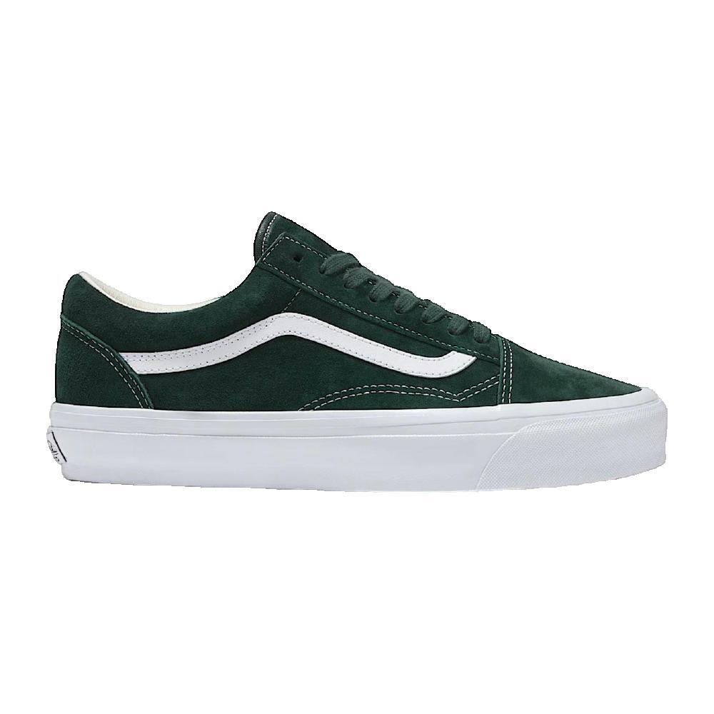 Buty Vans Old Skool LX zielone z zamszu