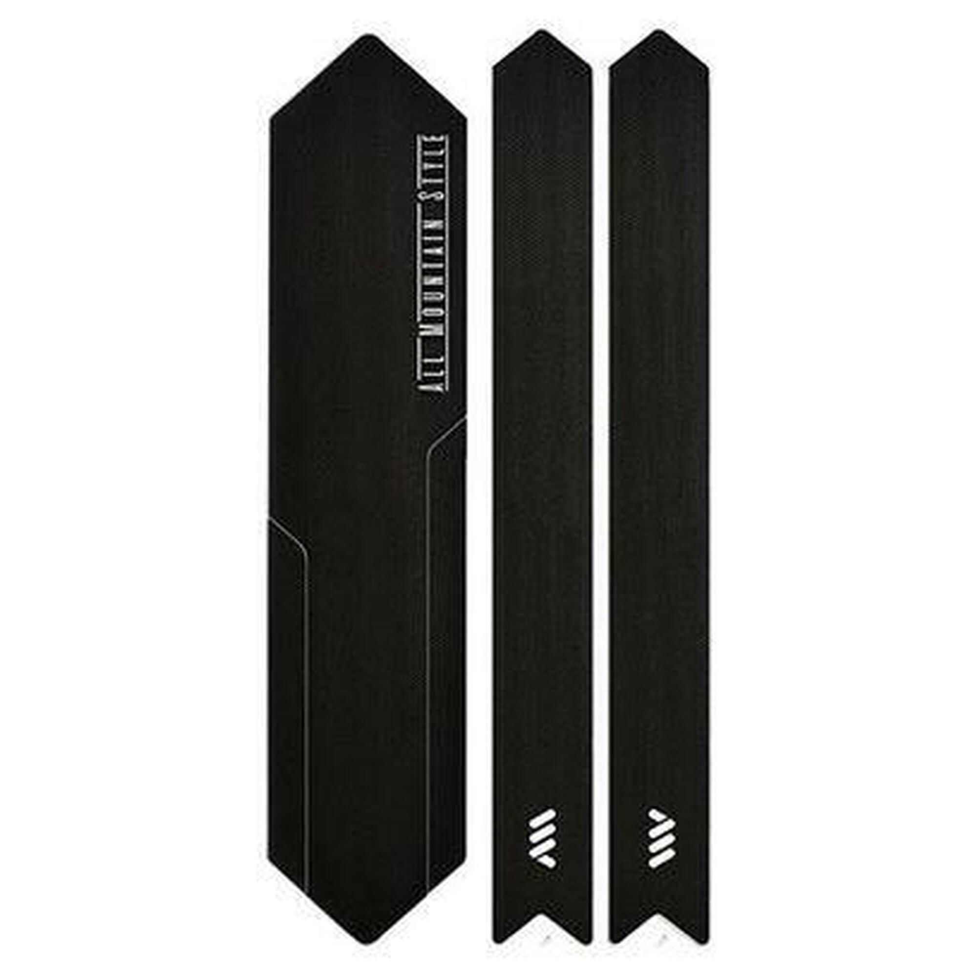 Ochraniacze podstawy - czarno-srebrne