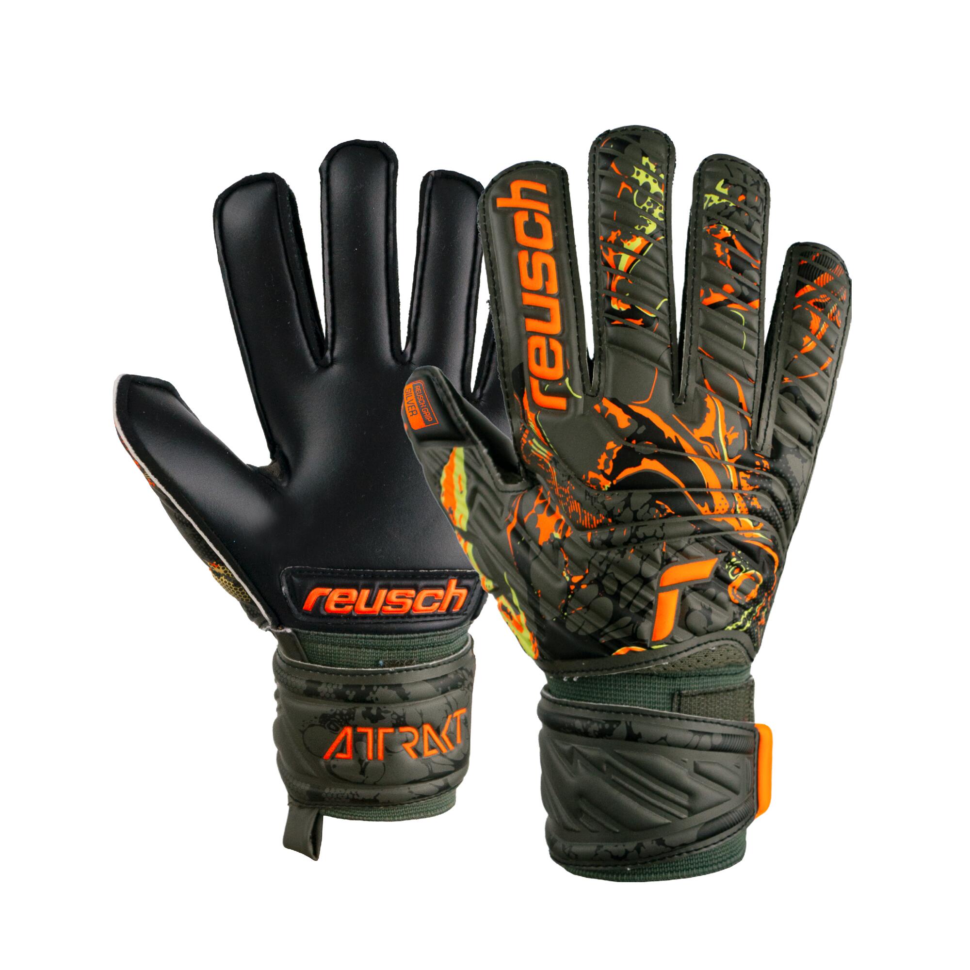Rękawice bramkarskie dla dzieci Reusch Attrakt Silver Junior